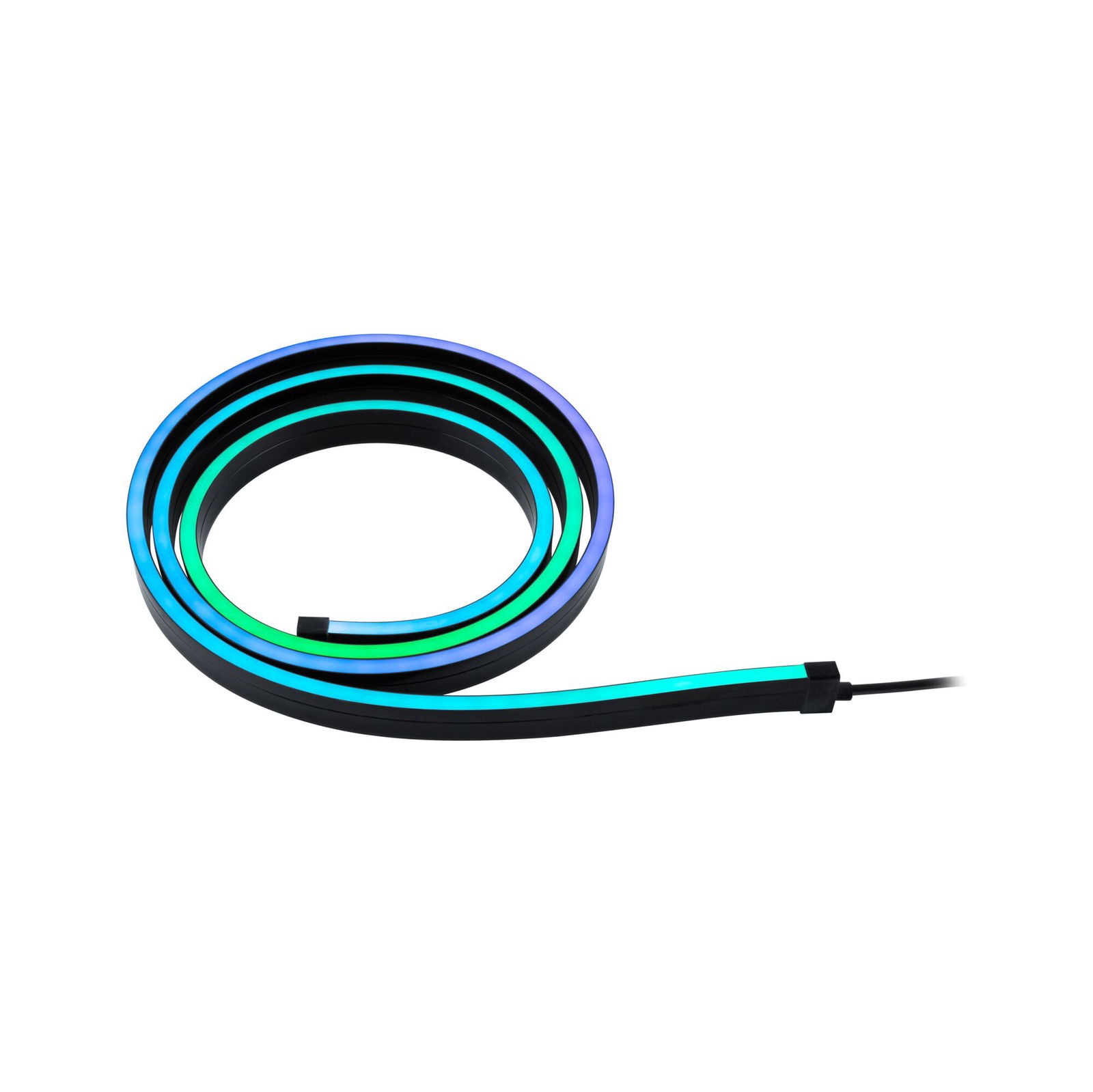 Paulmann LED-Lichterschlauch »Entertain LED Schlauch Black Neon RGB+« Farbwechsler & Farbsteuerung & Dimmer