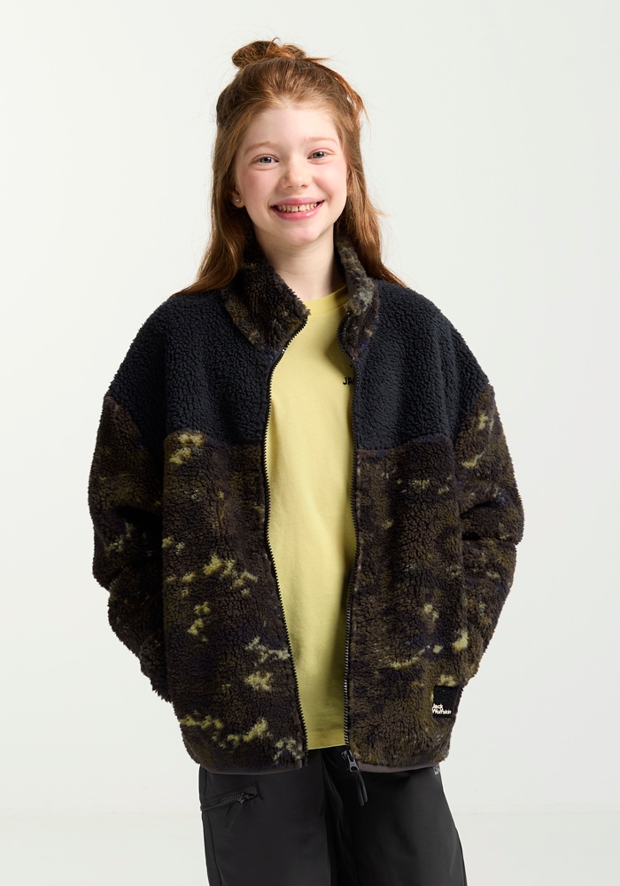 Jack Wolfskin Fleecejacke »TEEN AOP FLEECE K«