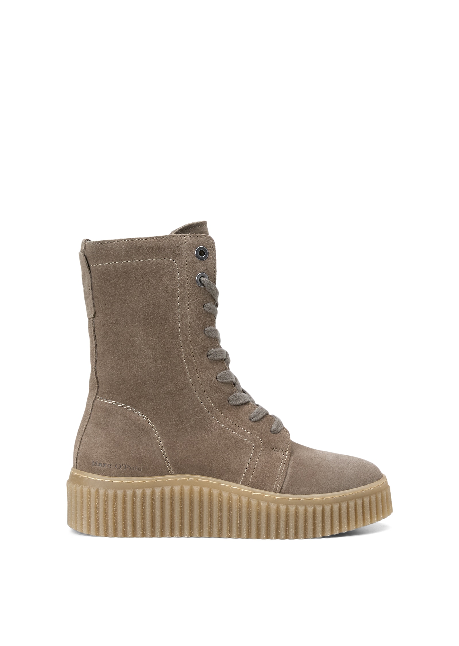 Marc O'Polo Schnürboots »Model Bianca 55«  Schnürstiefelette, Plateauboots mit Ziernähte