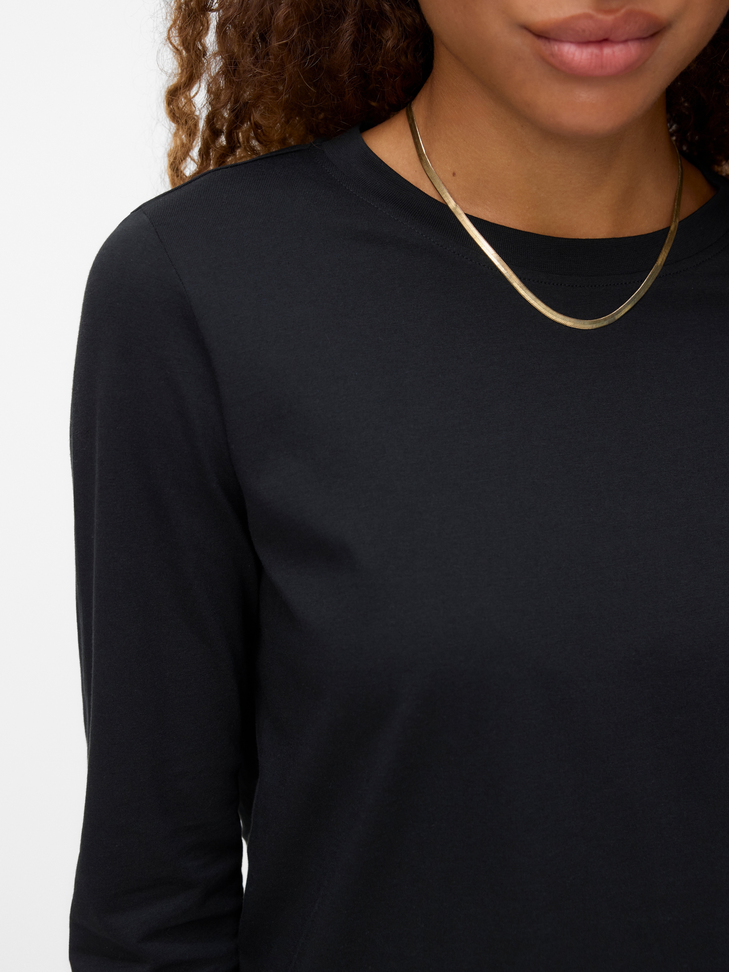 Vero Moda Langarmshirt »VMPAULINA LS T-SHIRT GA JRS NOOS«
