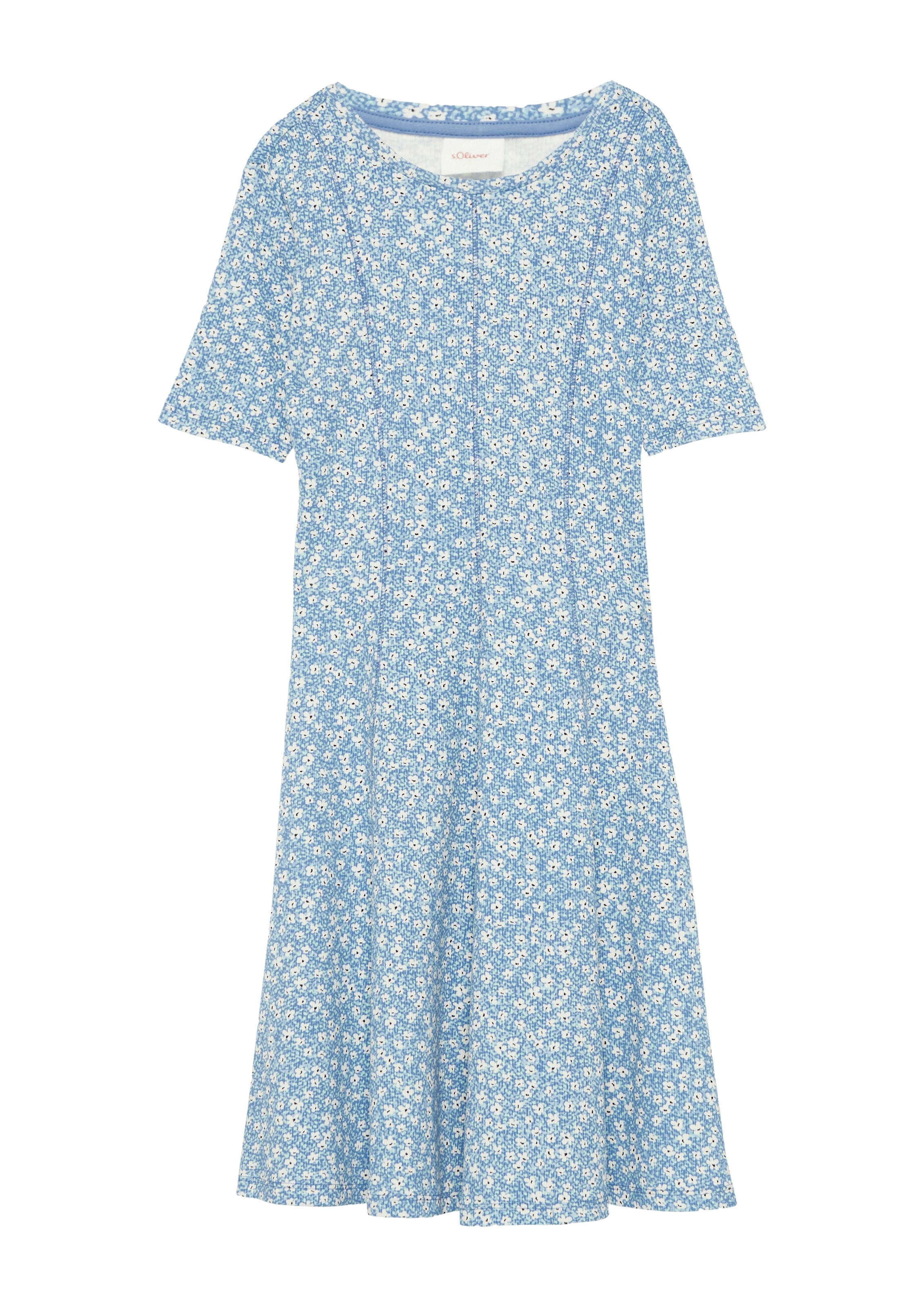 s.Oliver Junior Sommerkleid, mit All-Over Print