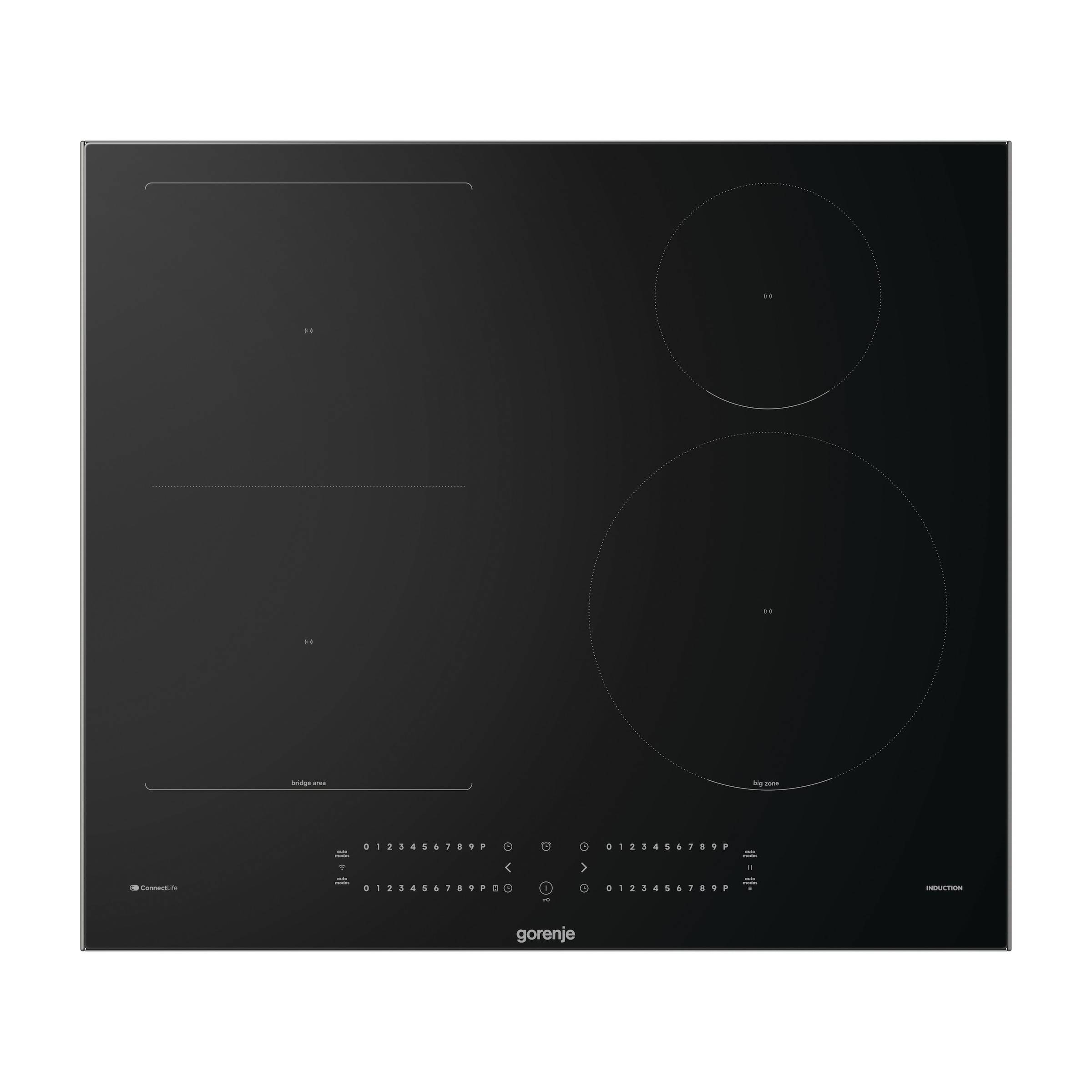 GORENJE Flex-Induktions-Kochfeld »GI6432BXWF«, 60cm Induktionskochfeld mit BridgeZone