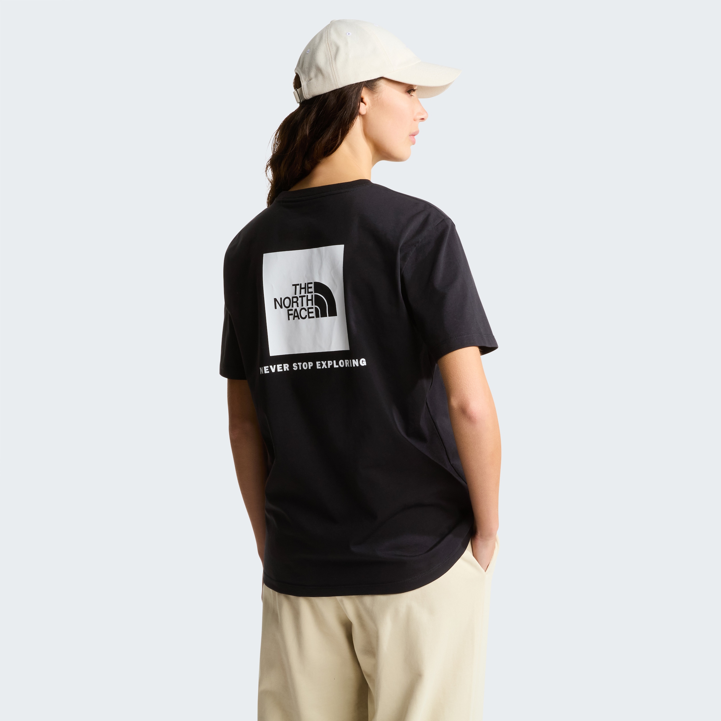 The North Face T-Shirt »W EVOLUTION BOX NSE RELAXED SHORT SLEEVE«