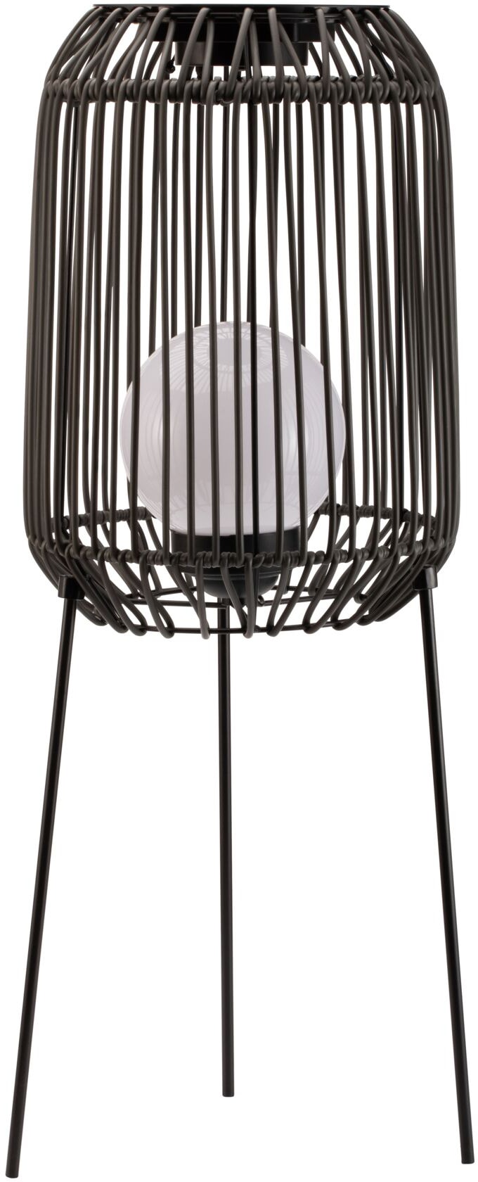 Pauleen LED Laterne »Sunshine Coziness« 1 Stk. Warmweiß Solarbetrieben in schwarz, Größe Ø 28 cm Höhe: 77 cm