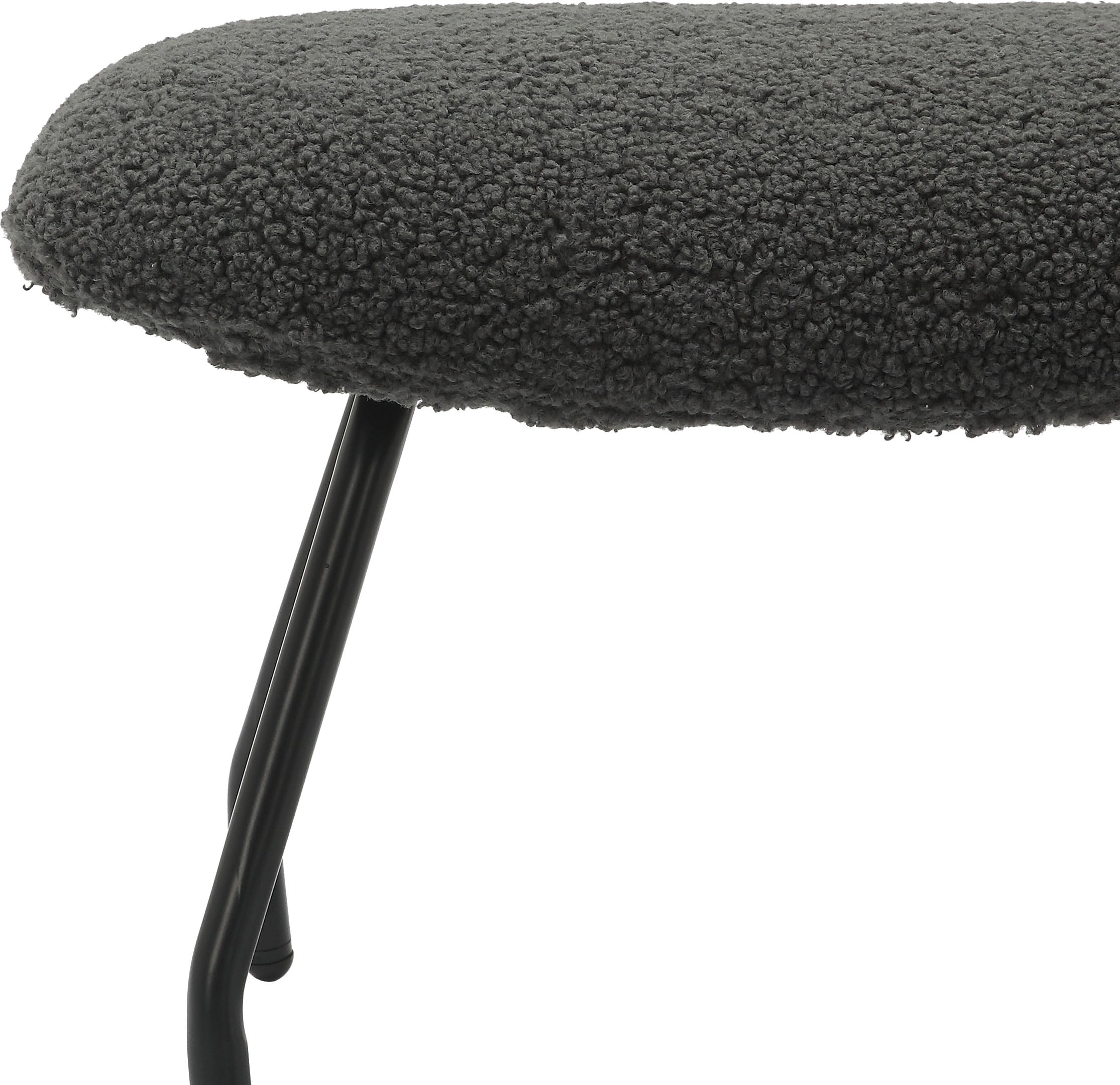 SalesFever Sessel »Orlando Bequemer Sessel zum Entspannen«, (Set, 2 St.), mit Bezug in Teddyfelloptik