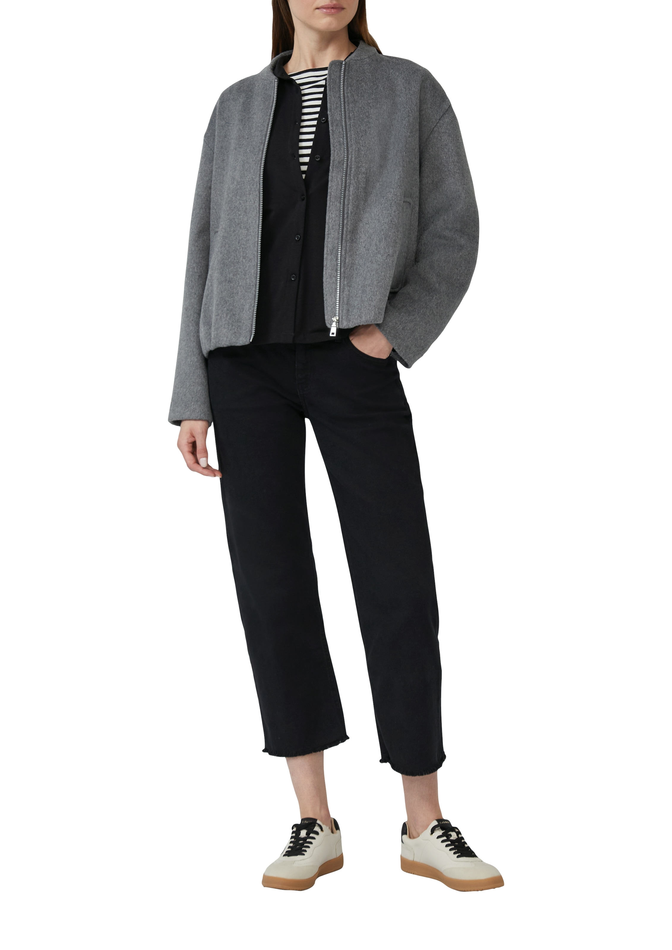 s.Oliver Hemdbluse, mit Manschetten