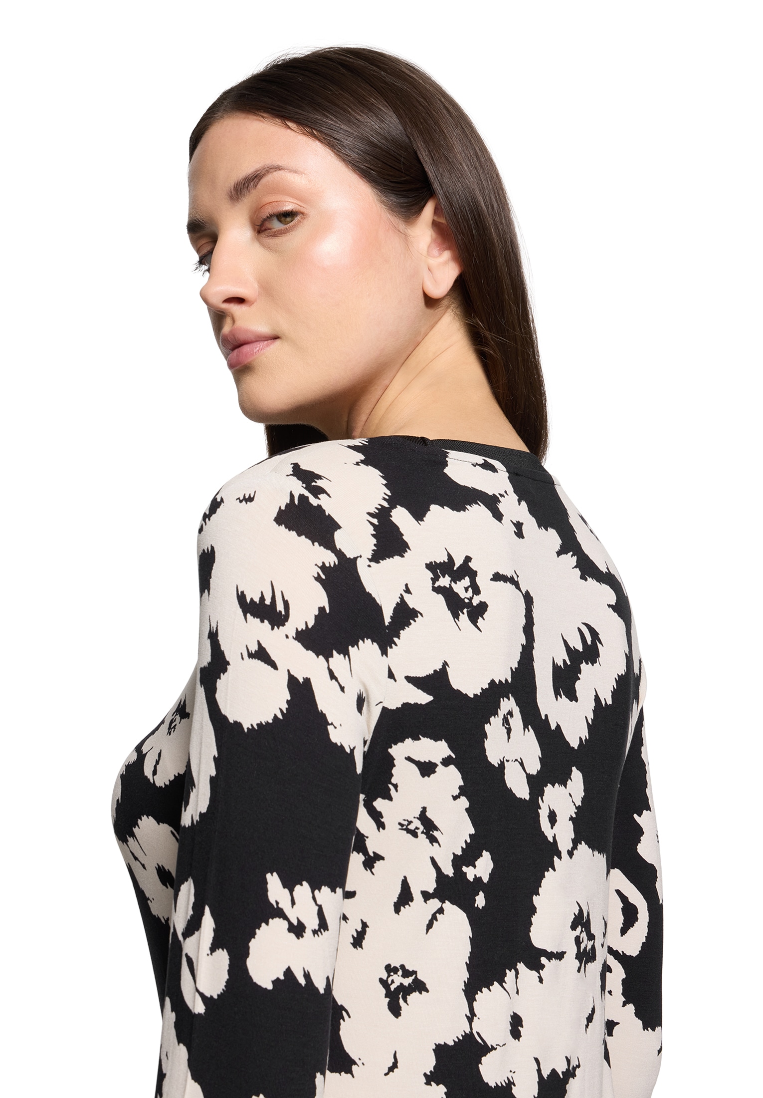 Betty Barclay Langarmshirt »Basic Shirt mit Rippbündchen«
