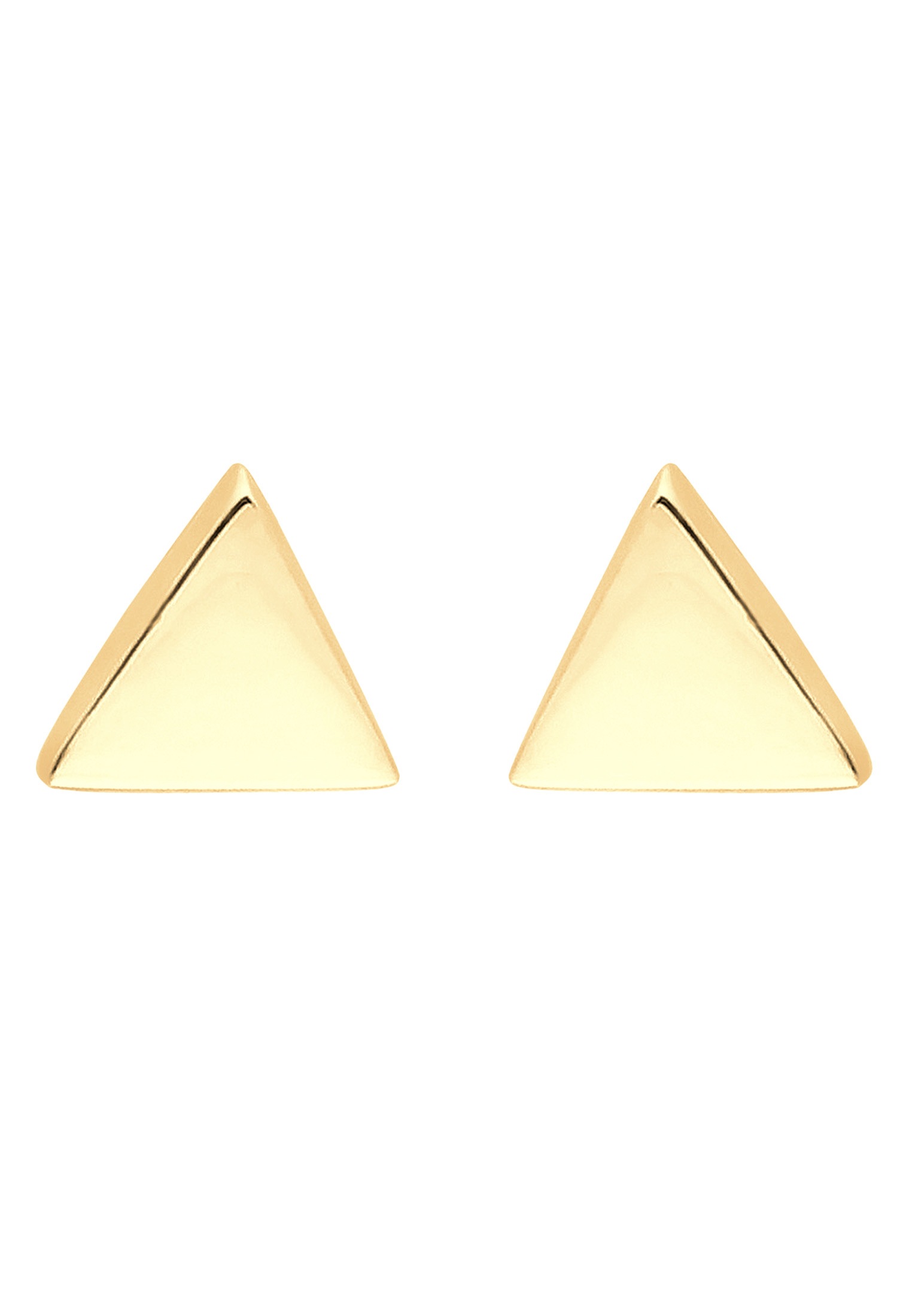 Elli Paar Ohrstecker »Ohrringe Dreieck Geo Minimal Basic Filigran 925 Silber«