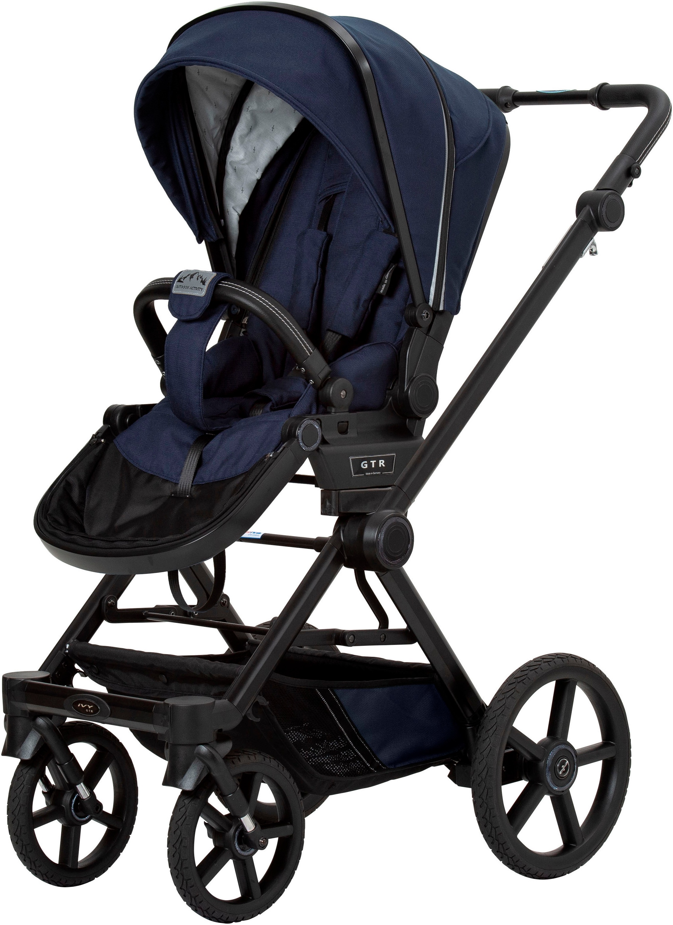 Hartan Kombi-Kinderwagen »Ivy GTR Outdoor Handbremse«, 22 kg, Made in Germany