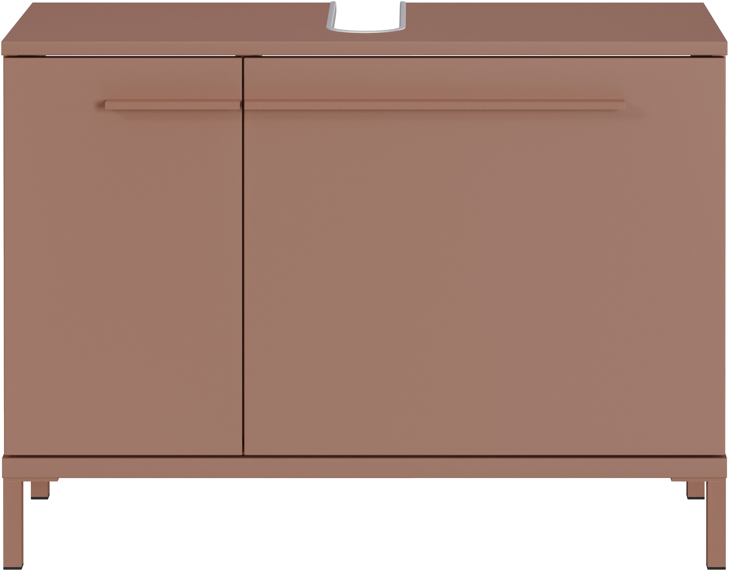 GERMANIA Waschbeckenunterschrank »Waschbeckenunterschrank« 1 Stk. tlg. Waschbeckenunterschrank mit Siphonausschnitt