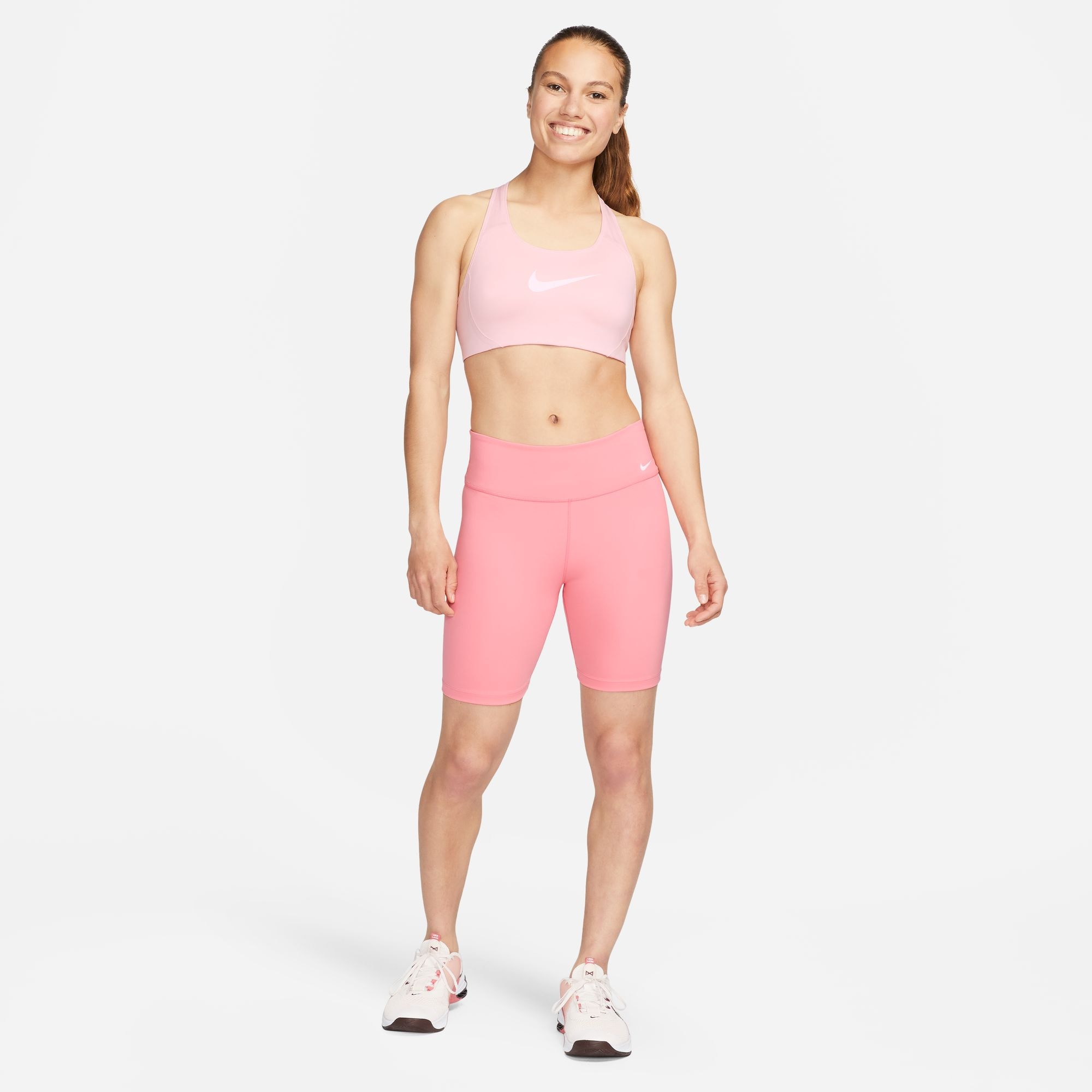Nike Trainingstights »ONE WOMEN'S MID-RISE BIKER SHORTS«