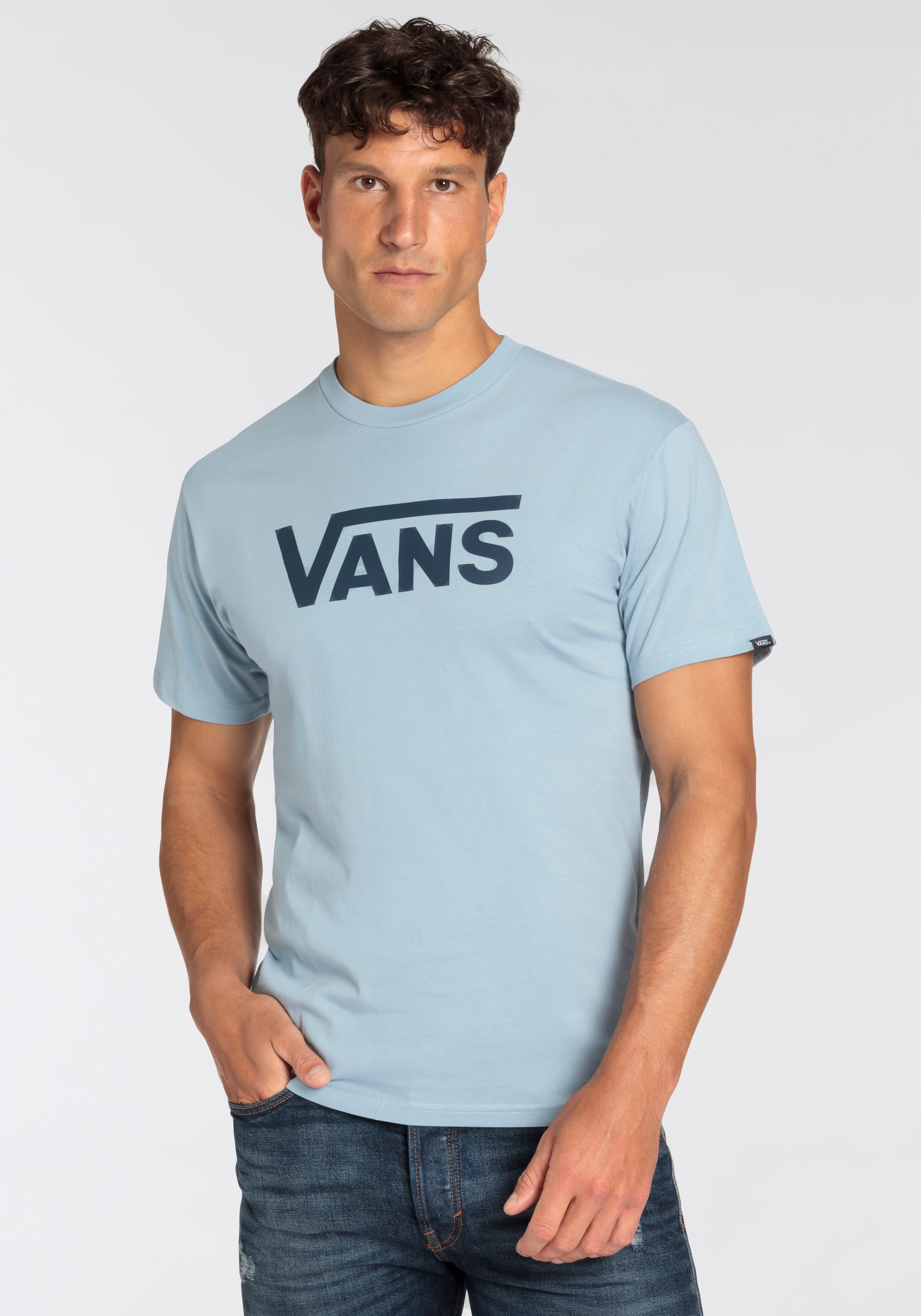 Vans T-Shirt »MN VANS CLASSIC«, mit großem Logoprint