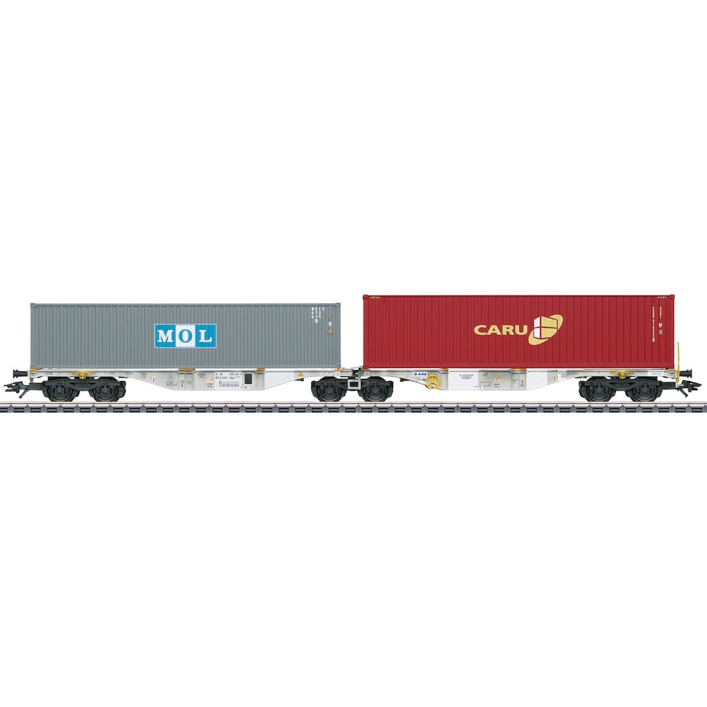 Märklin Güterwagen »Doppel-Containertragwagen Bauart Sggrss 80 - 47811«