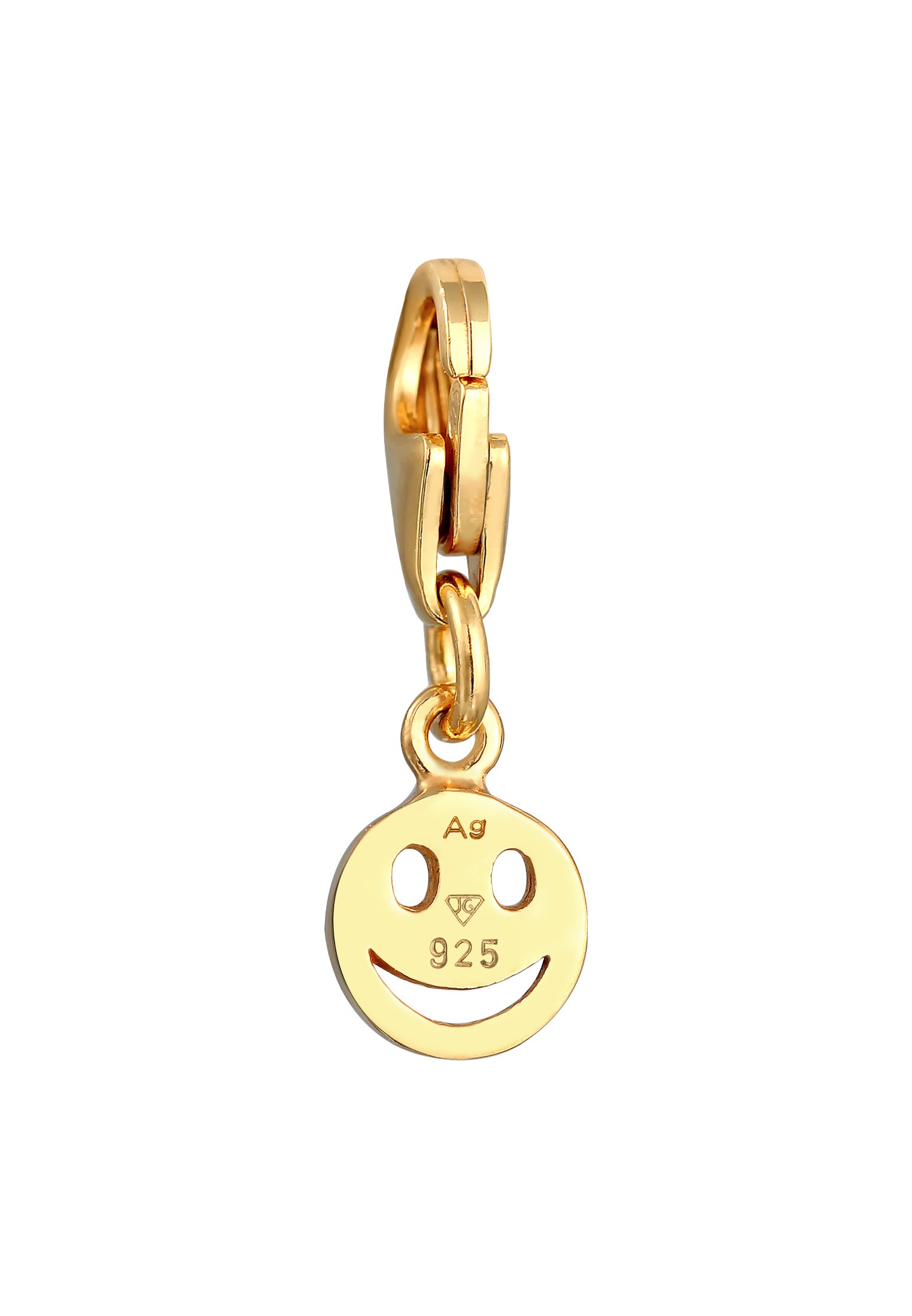 Nenalina Charm-Einhänger »Charm Smiling Anhänger 925 Silber«