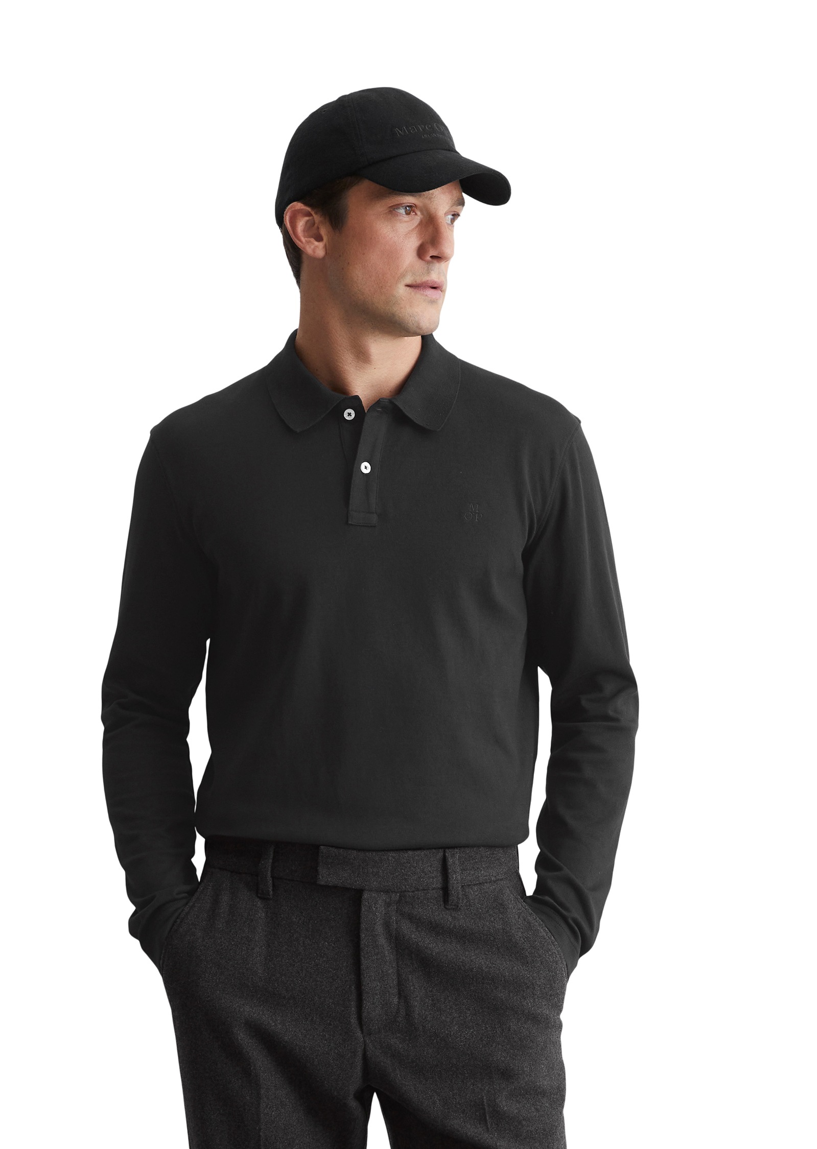 Marc O'Polo Langarm-Poloshirt