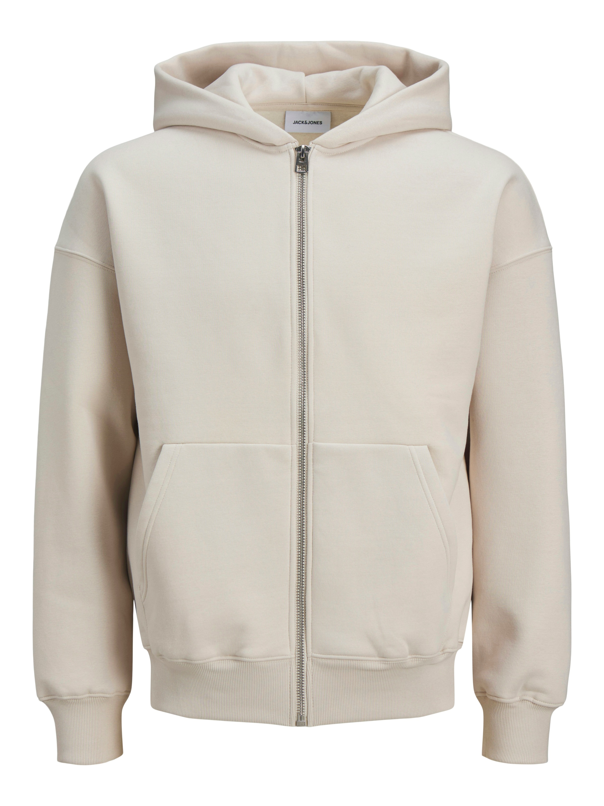 Jack & Jones Kapuzensweatjacke »JJEURBAN EDGE SWEAT ZIP HOOD NOOS« mit Rippbündchen