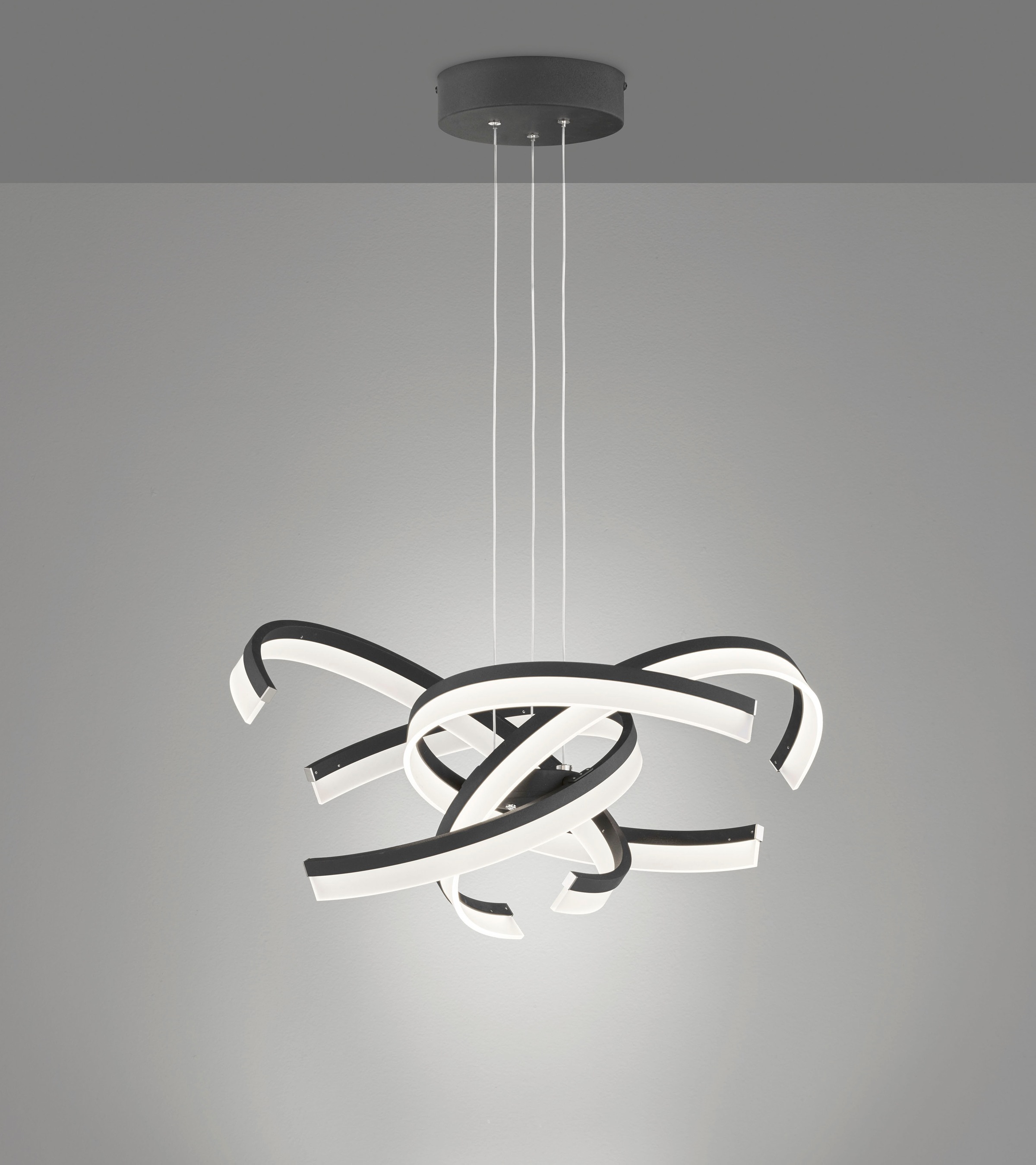 FISCHER & HONSEL LED Pendelleuchte »Sund TW«, 4 flammig, Leuchtmittel LED-Modul | LED fest integriert