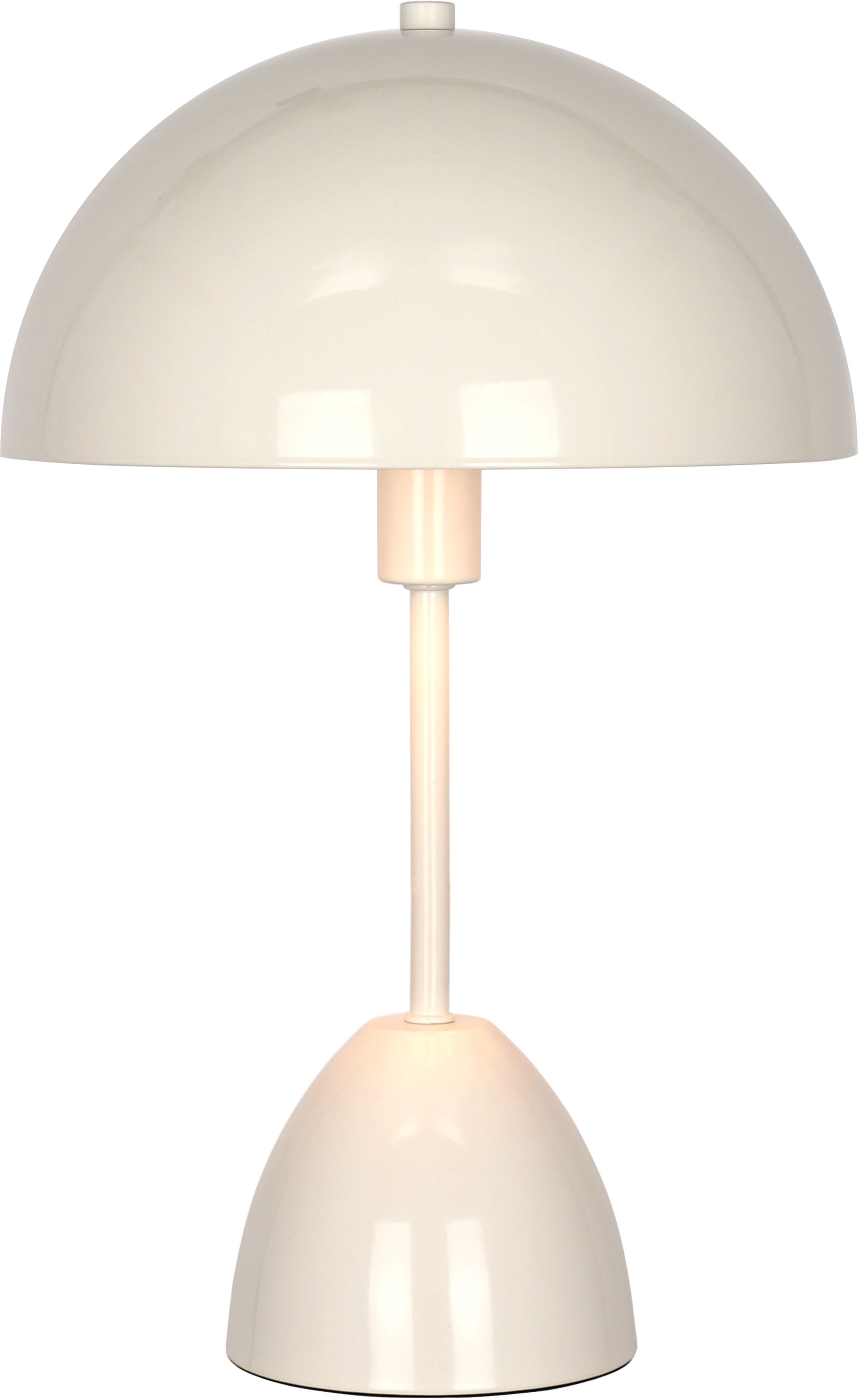 OTTO home Tischleuchte »Dorrio« E14 1 Stk. Pilzleuchte standfest Textilkabel blendfreie Nachttischleuchte