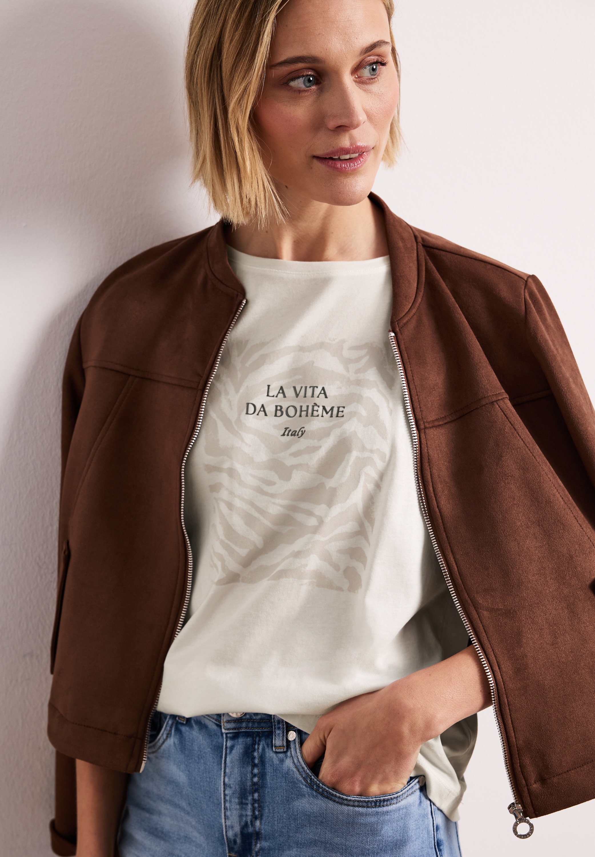 STREET ONE Shirttop mit Print