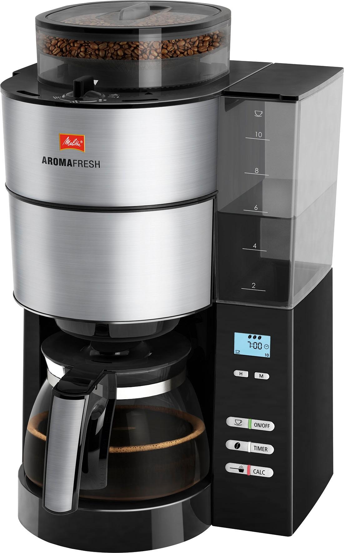 Kaffeemaschine mit Mahlwerk AromaFresh 1021-01,...