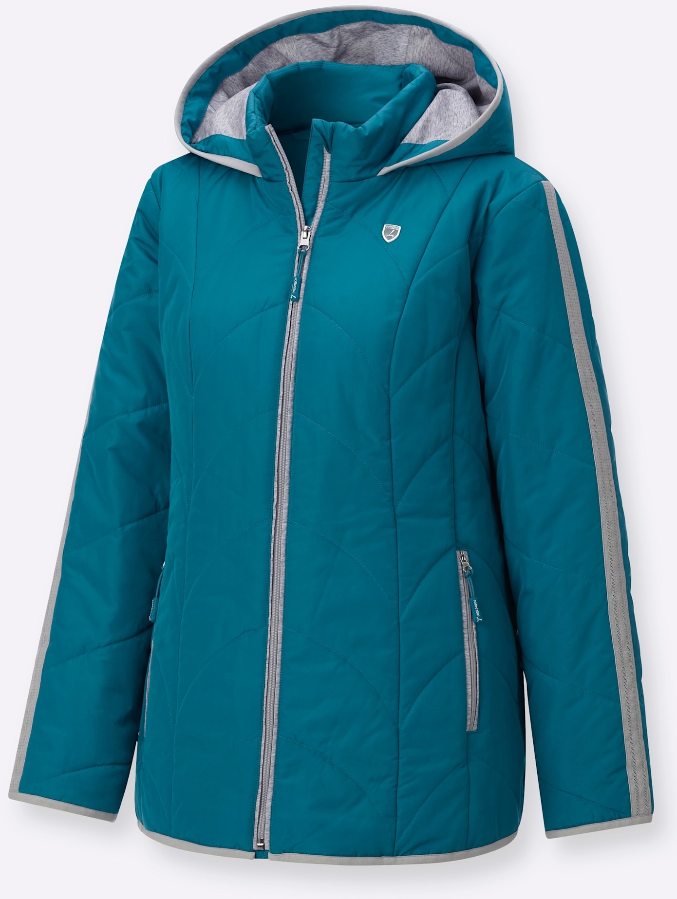 Casual Looks Steppjacke mit Kapuze