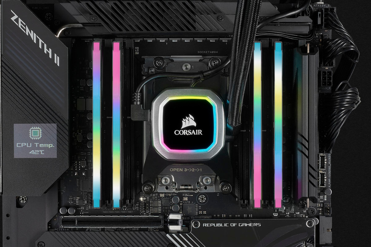 Corsair Arbeitsspeicher »CMH32GX4M2E3200C16«
