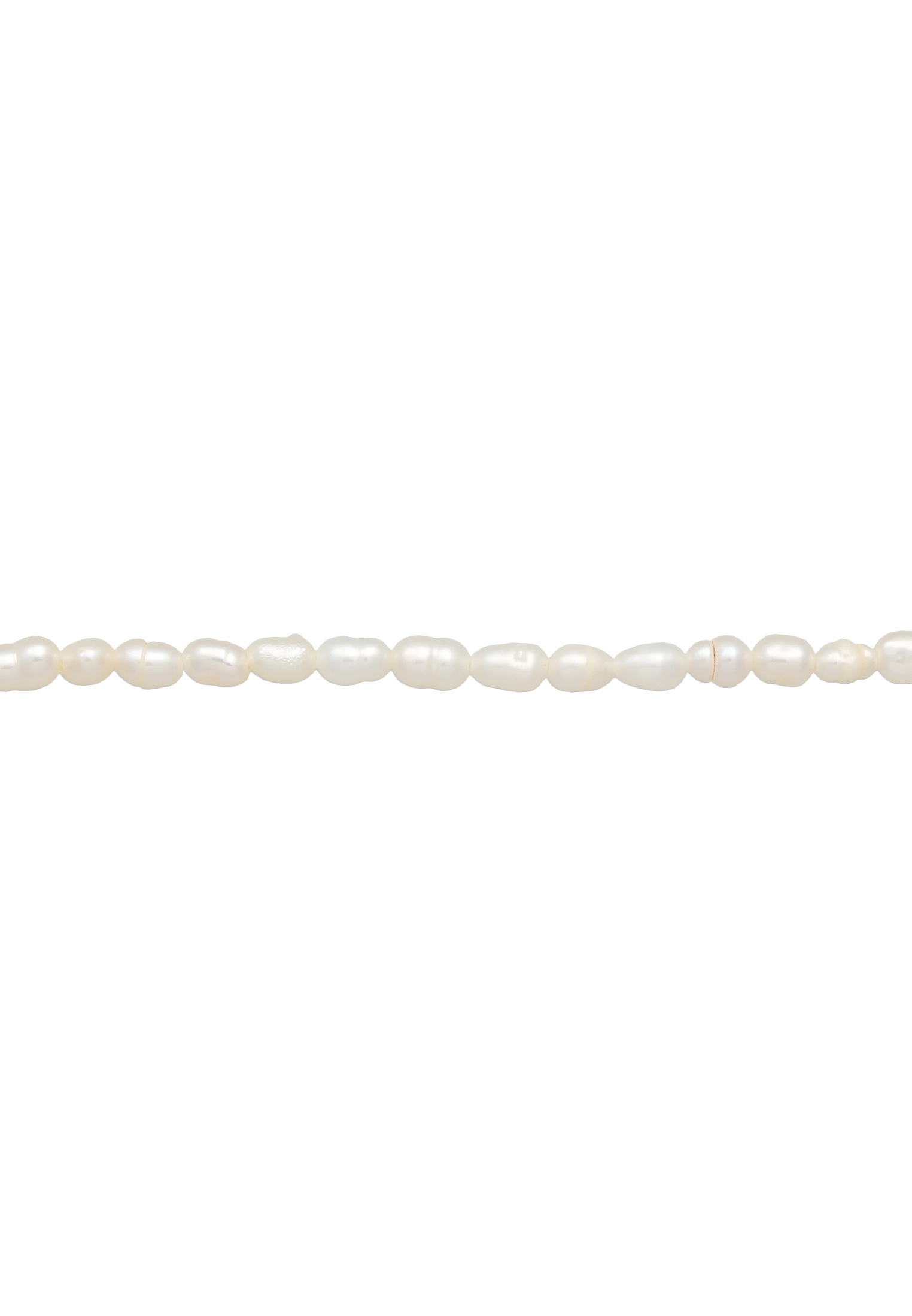 Elli Premium Choker »Halskette Choker Süßwasserperlen Klassik 925 Silber«