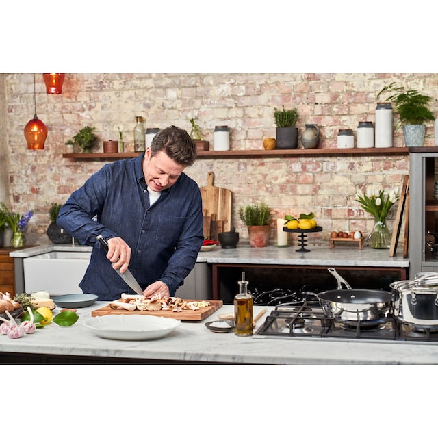 Tefal Wok »E30688 Jamie Oliver Cook's Classic«, Edelstahl, (1 tlg.),  Edelstahl,Antihaftversiegelung,Thermo-Signal,alle Herdarten,Induktion  kaufen online bei OTTO