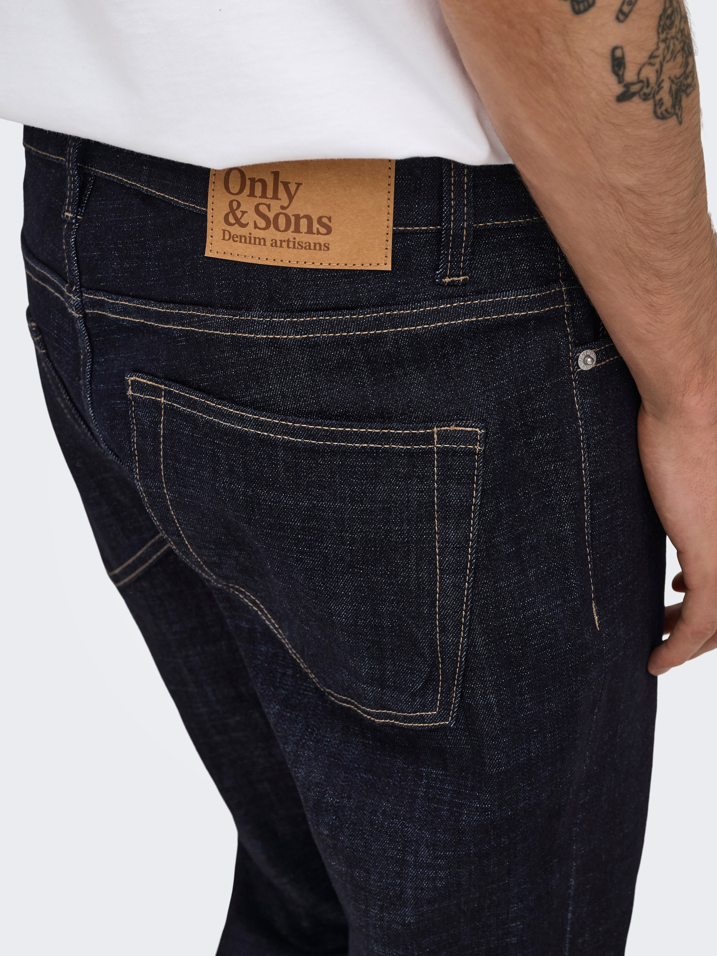 ONLY & SONS »ONSLOOM SLIM PIM DNM CIFF« Baumwollmischung, slim fit
