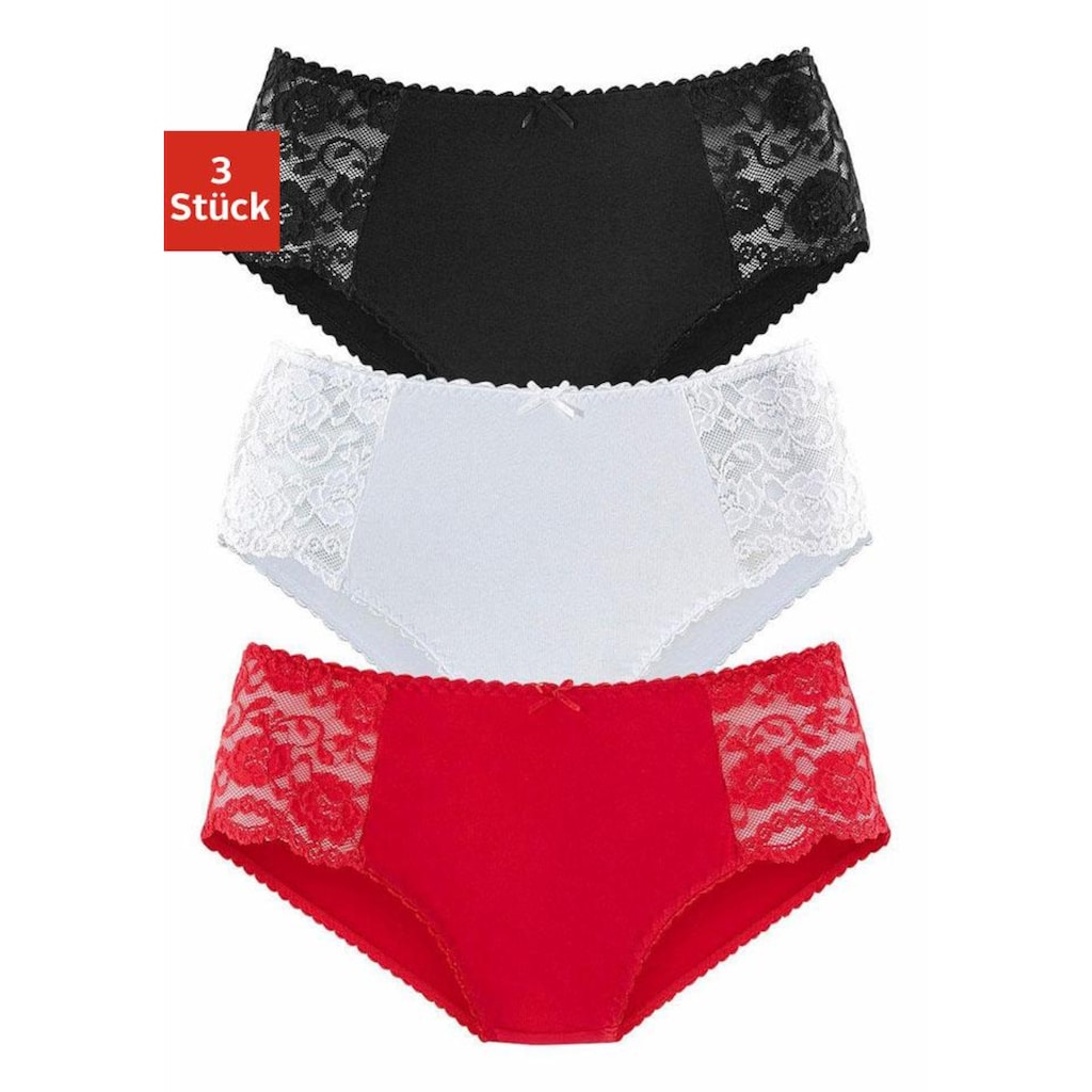 petite fleur Hüftslip, (Packung, 3 St.)