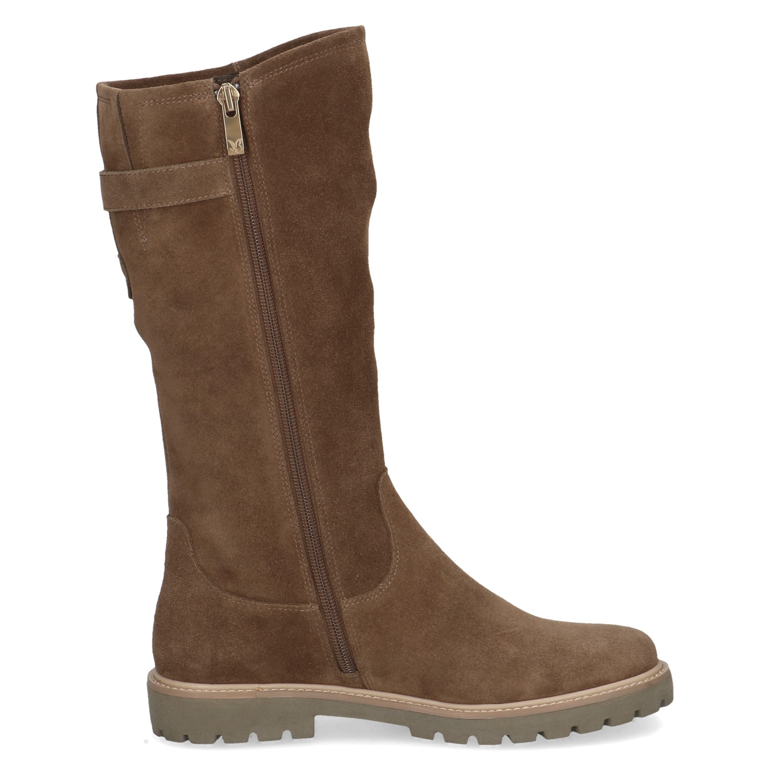 Caprice Stiefel  Blockabsatz, Langschaftschaftstiefel mit Ziernähten, bequeme Weite