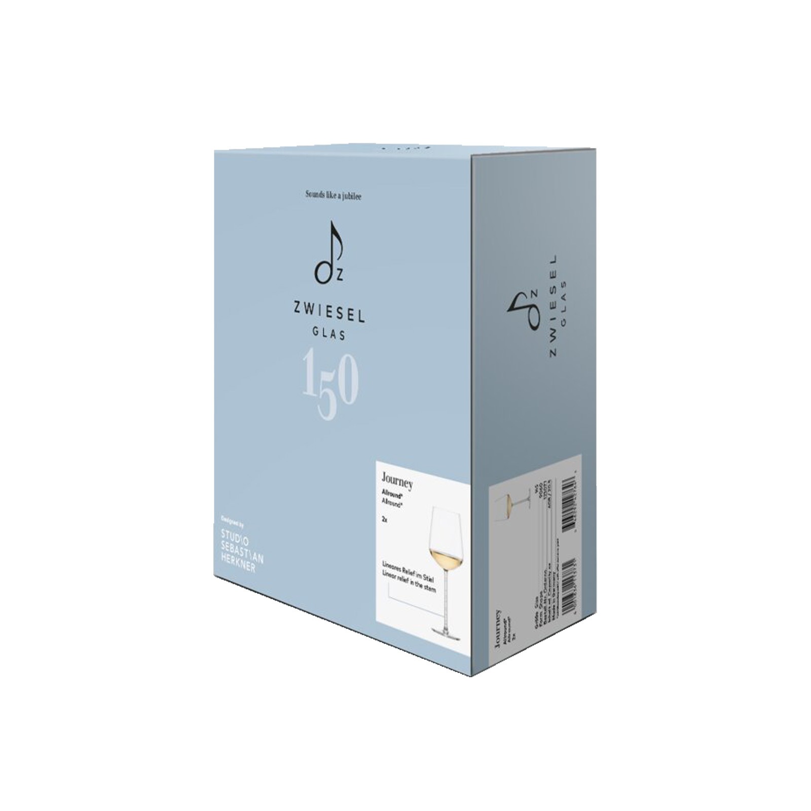 Zwiesel Glas Weinglas »Allround Weingläser Journey 608 ml 6er Set transparent«
