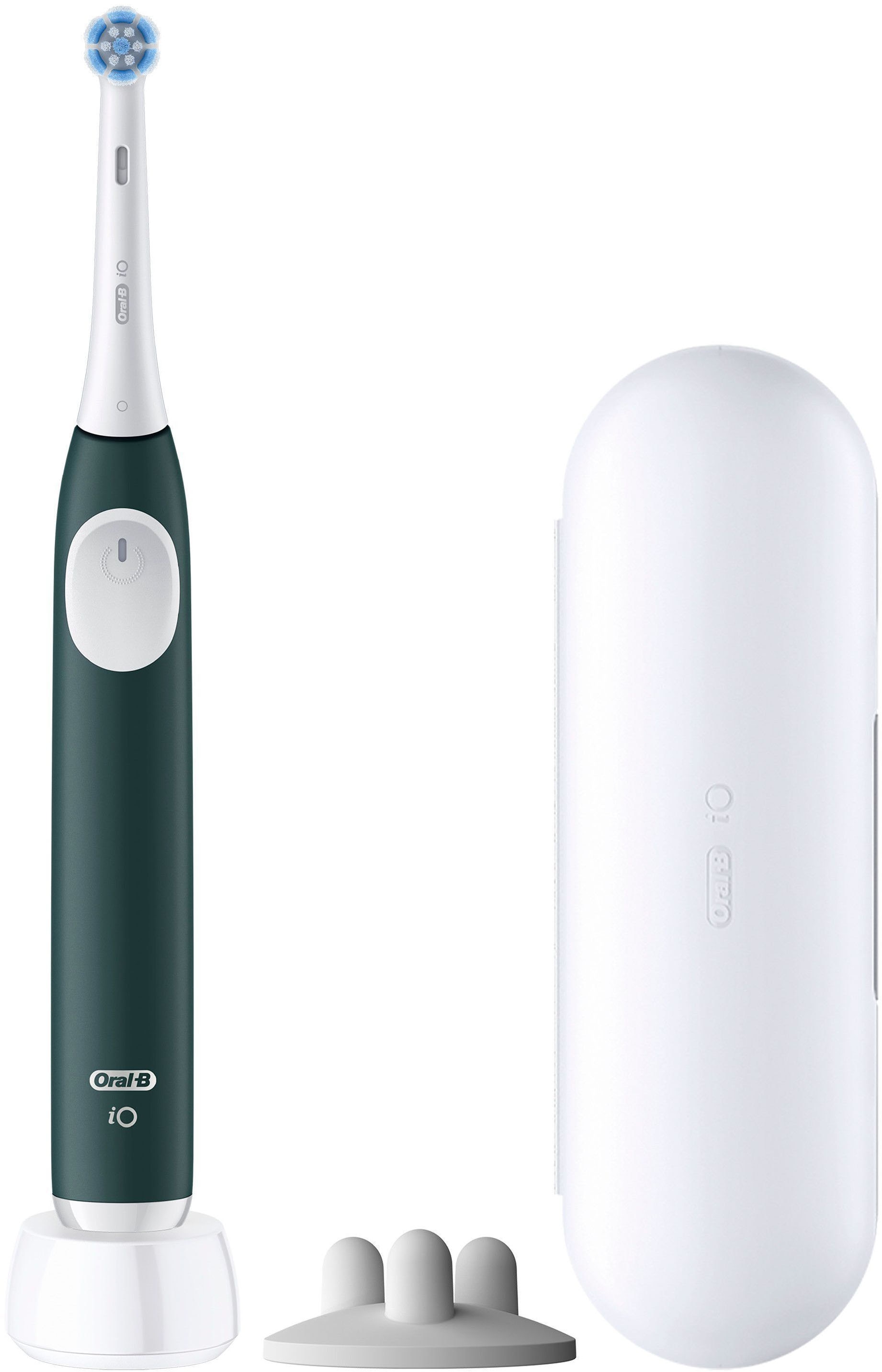 Oral-B Elektrische Zahnbürste »iO Series 2«, 1 St. Aufsteckbürsten, für die sanfte Reinigung, Reise-Etui, Aufsteckbürstenhalter