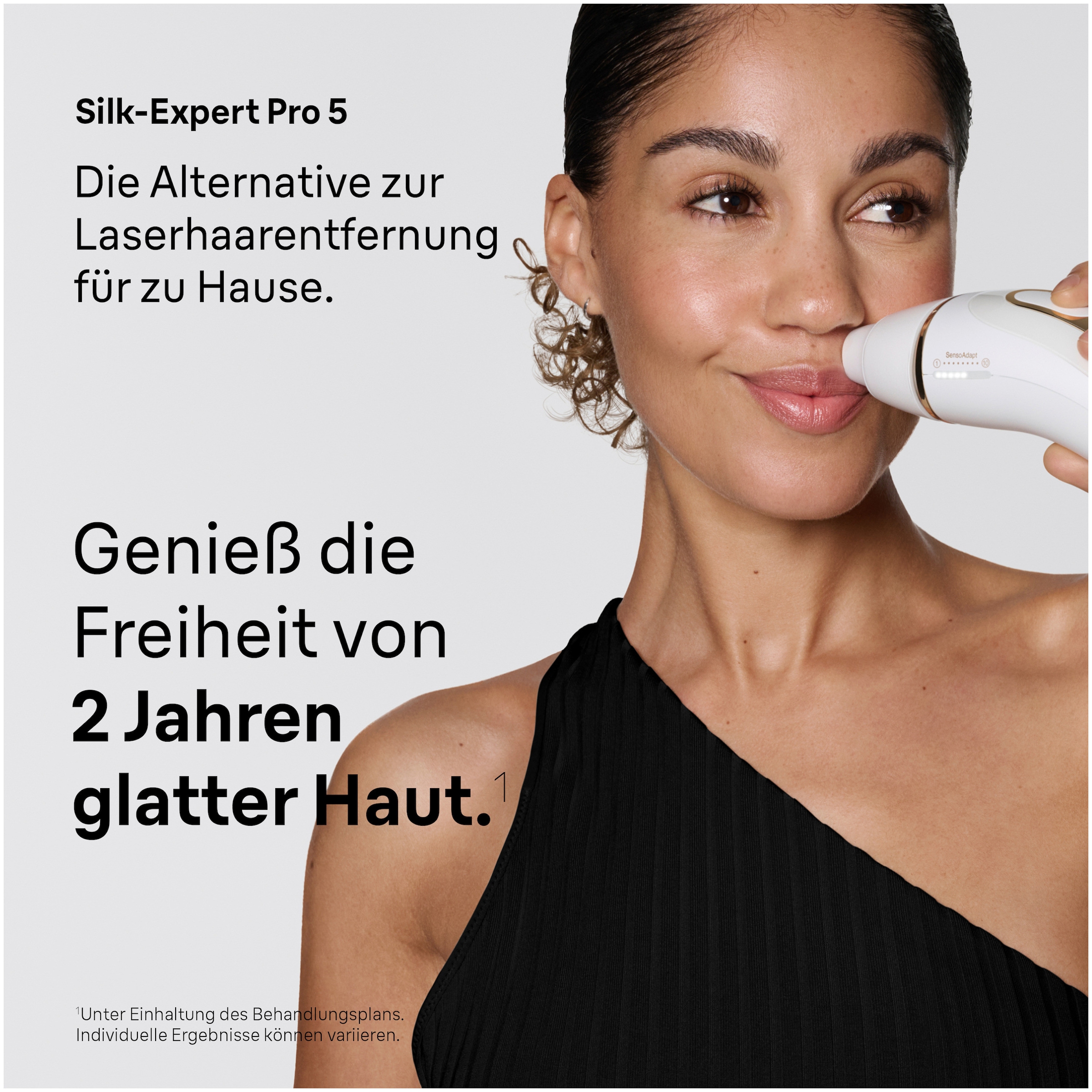 Braun IPL-Haarentferner »Silk-expert Pro IPL PL5431« 400.000 Lichtimpulse dauerhafte Haarreduktion, mit Tasche, Venus Rasierer, 4 Aufsätze