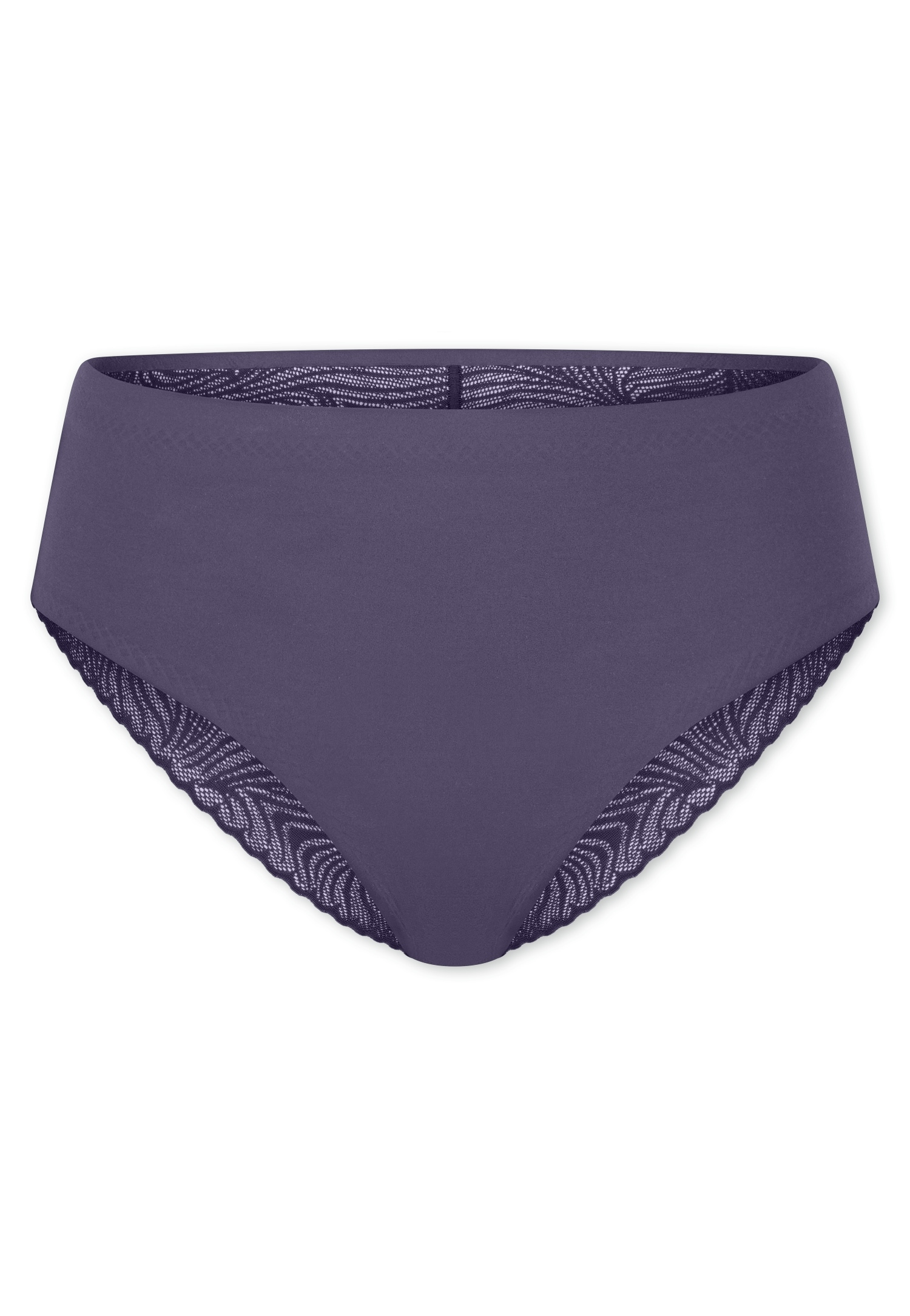 Schiesser Slip »Invisible Soft Lace«, Single Jersey, Lasercut-Abschlüsse, Spitzeneinsatz hinten
