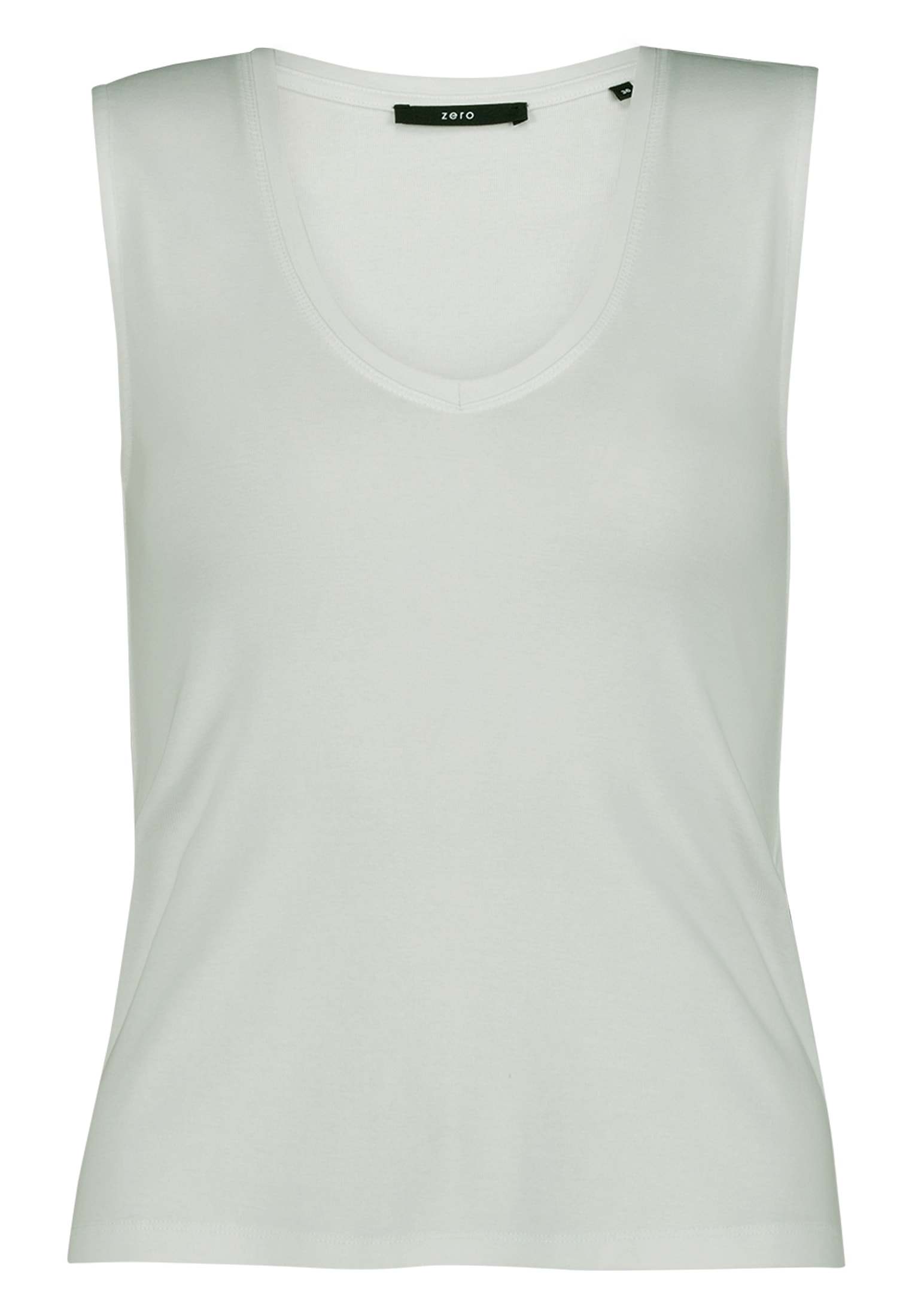 Zero Shirttop »Basic Shirt mit V-Ausschnitt«