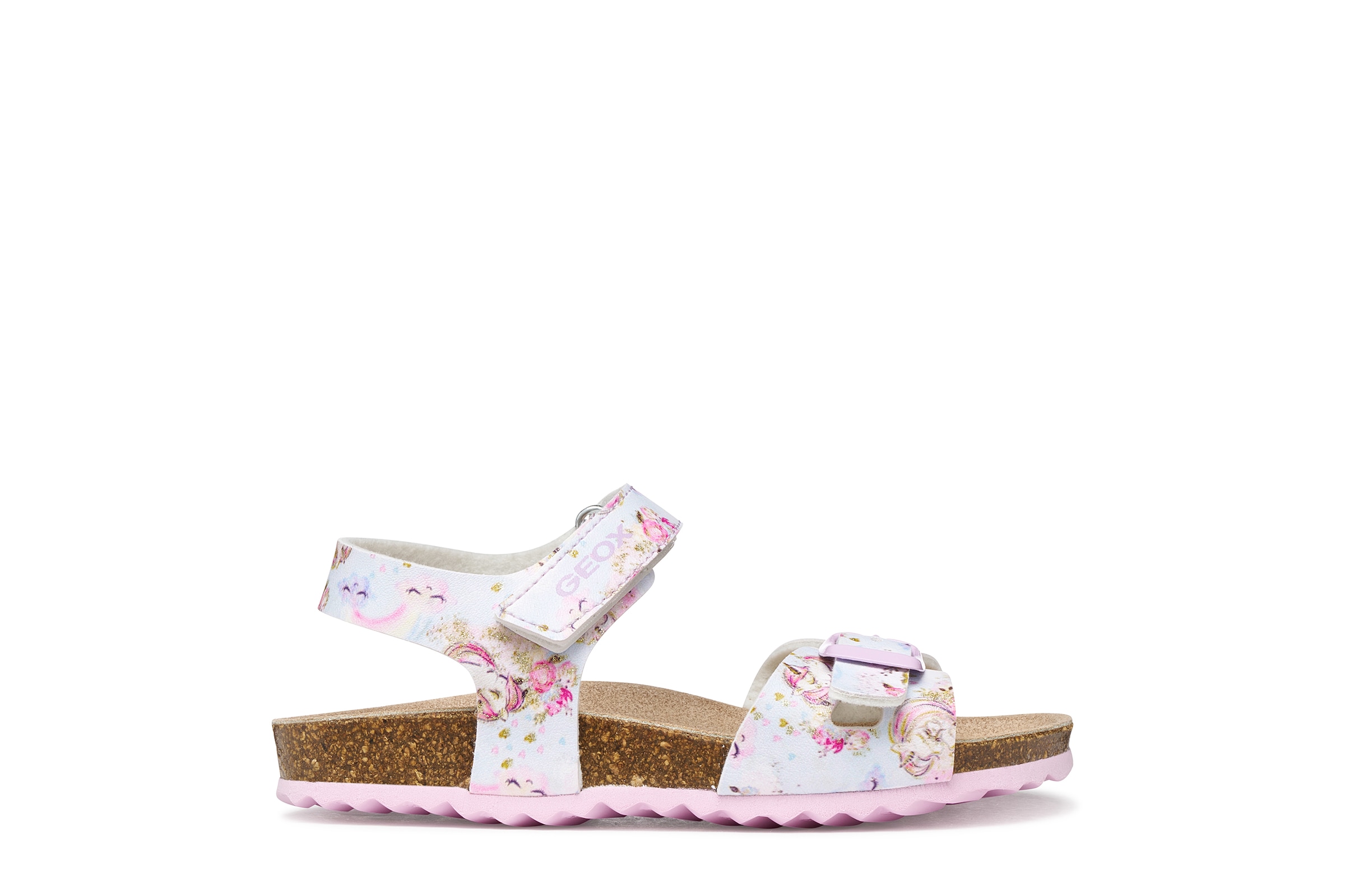 Geox Sandale »J ADRIEL GIRL«  Kinderschuh mit Klettverschluss, Größenschablone zum Download