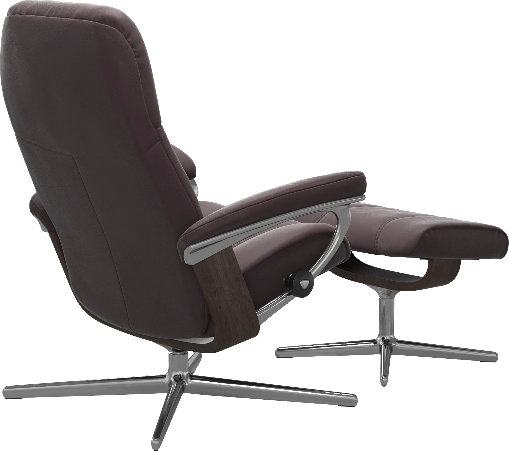 Stressless® Relaxsessel »Consul«, mit Cross Base, Größe S, M & L, Holzakzent Wenge