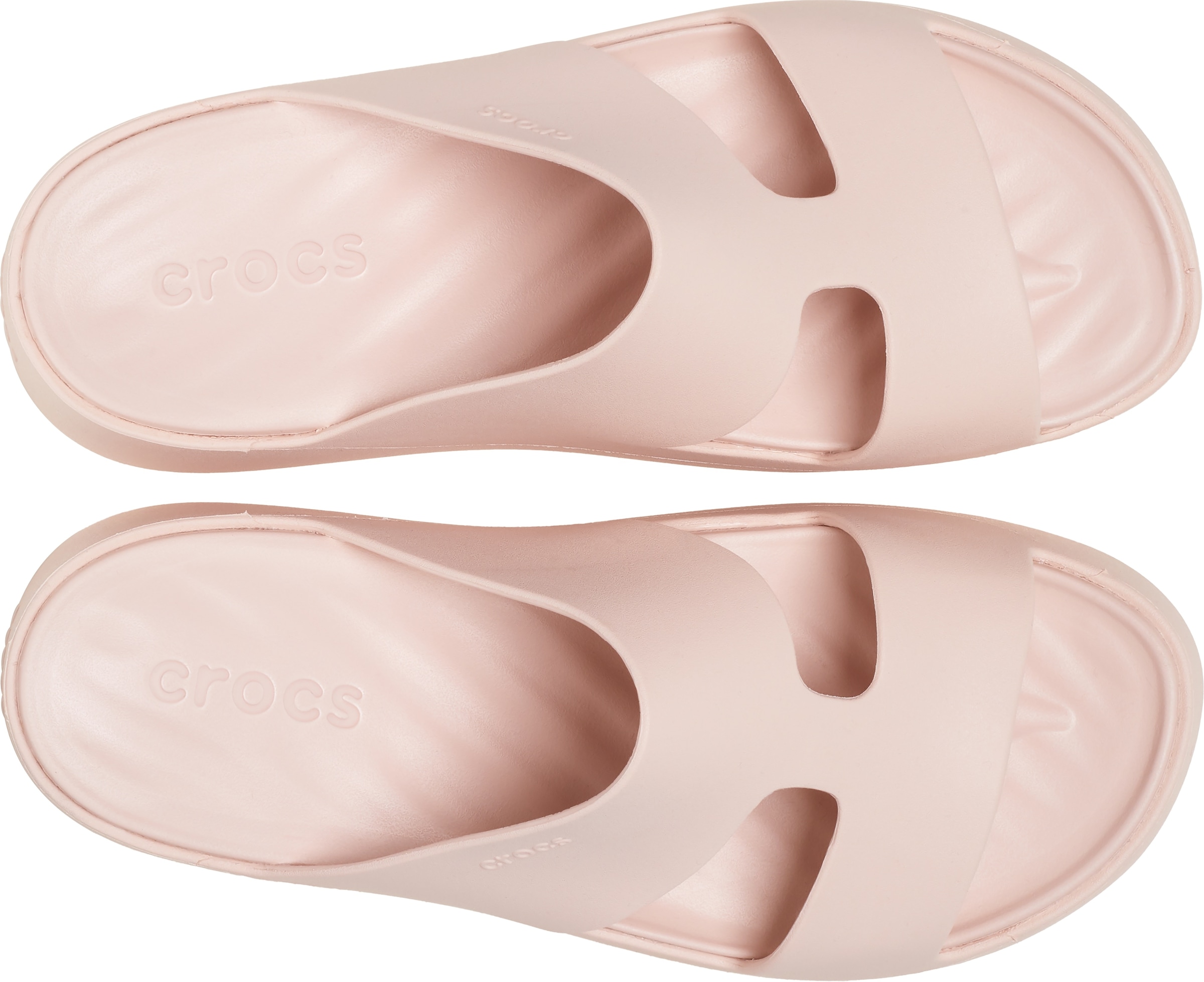 Crocs Badepantolette »Getaway Platform H-Strap«, Sommerschuh, Schlappen, Badeschuh, Poolslides, weiche Innensohle
