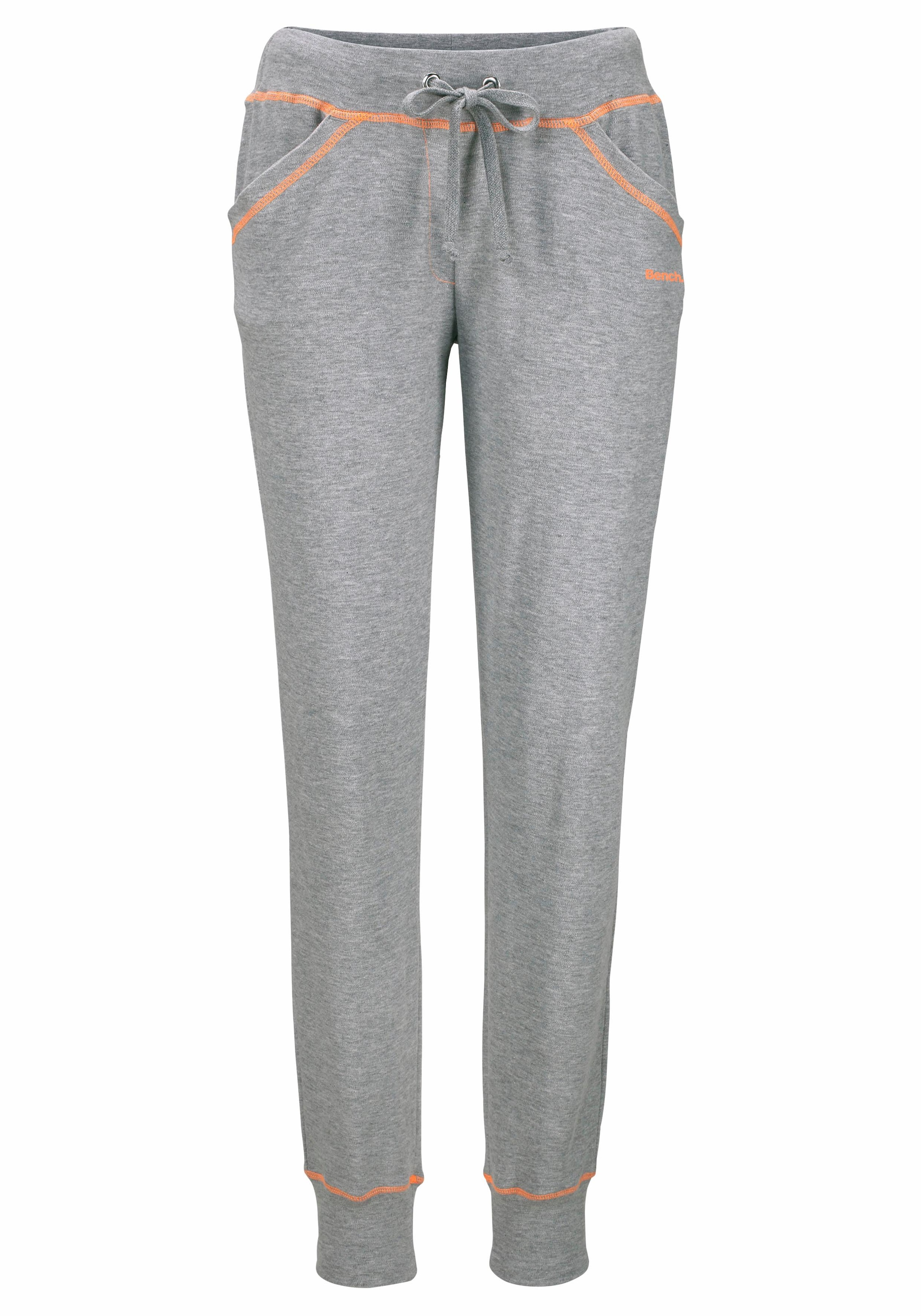 Bench. Loungewear Relaxhose, mit kontrastfarbenen Nähten, Loungewear