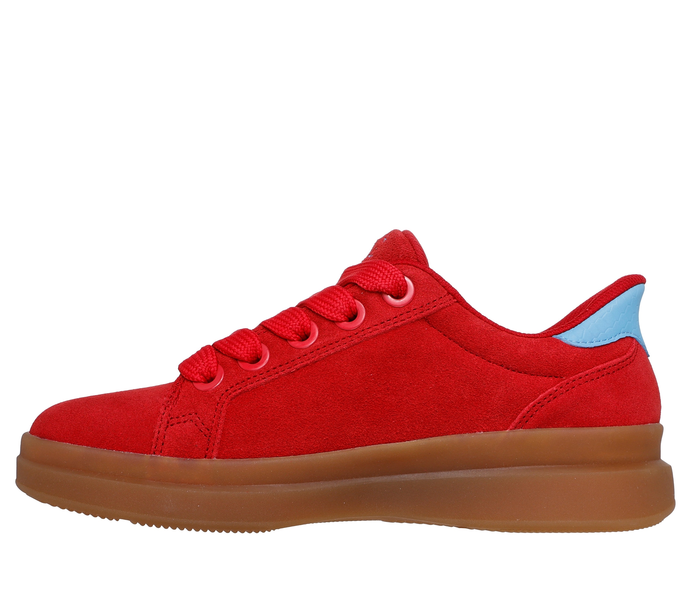 Skechers Sneaker »COURTSIDE-CALI GIRLZ«  Basket-Sneaker, Schnürschuh mit Slip-Ins Funktion