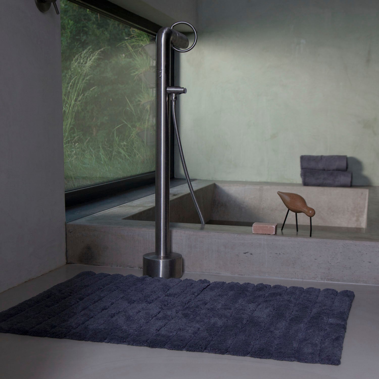 Seahorse Badematte »»Board« Hotelmatte«, beidseitig nutzbar, waschbar, 100% superweiche Frotteebaumwolle