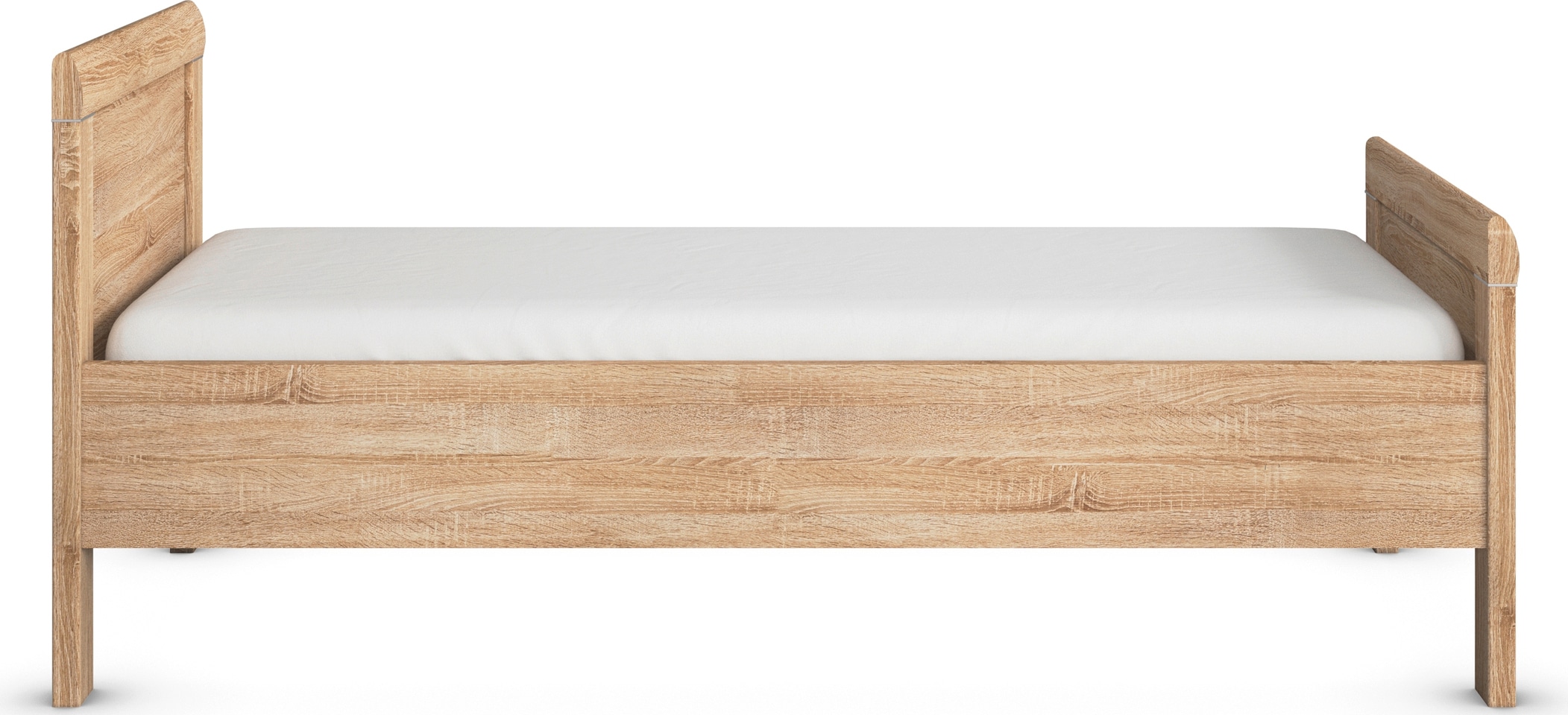 rauch Bett »Bett Einzelbett Stollenbett EVELYN«, in Komforthöhe aus Holzwerkstoff in elegantem Stil MADE IN GERMANY