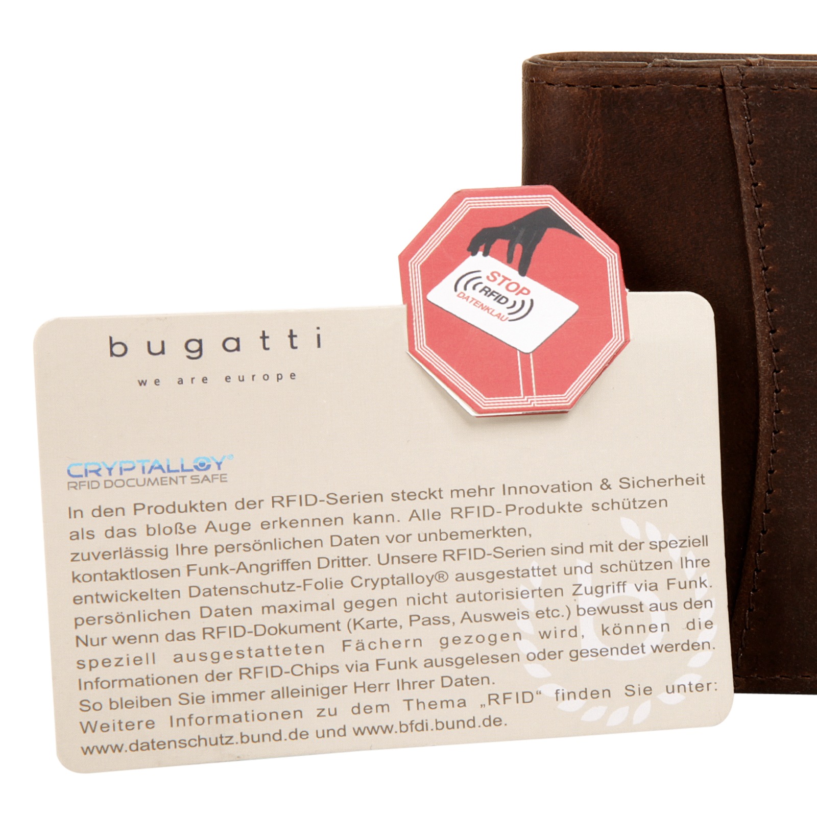 bugatti Brieftasche »ROMANO«, echt Leder