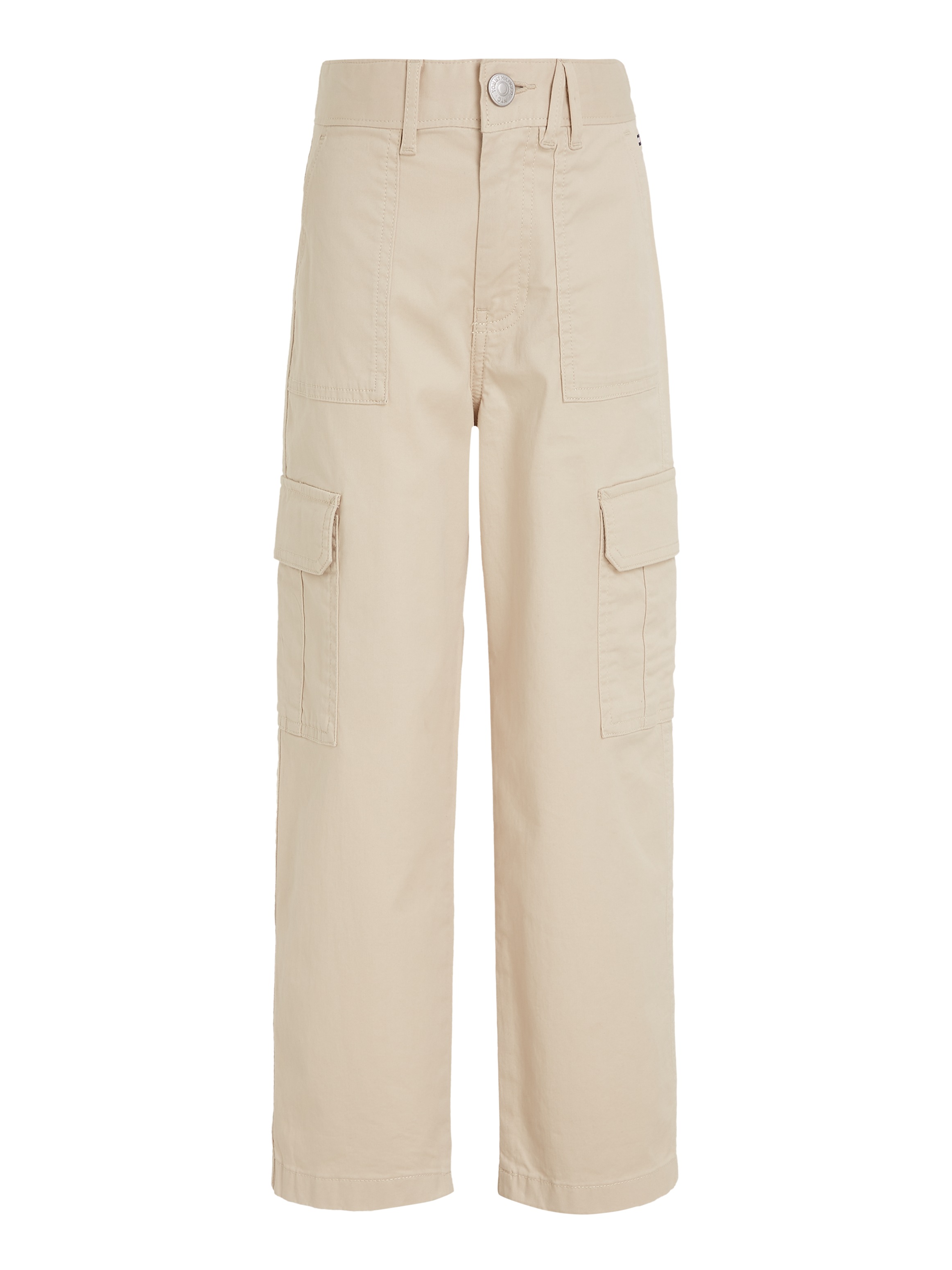 Tommy Hilfiger Cargohose »UTILITY CARGO PANTS«, Kinder bis 16 Jahre mit Logostickerei