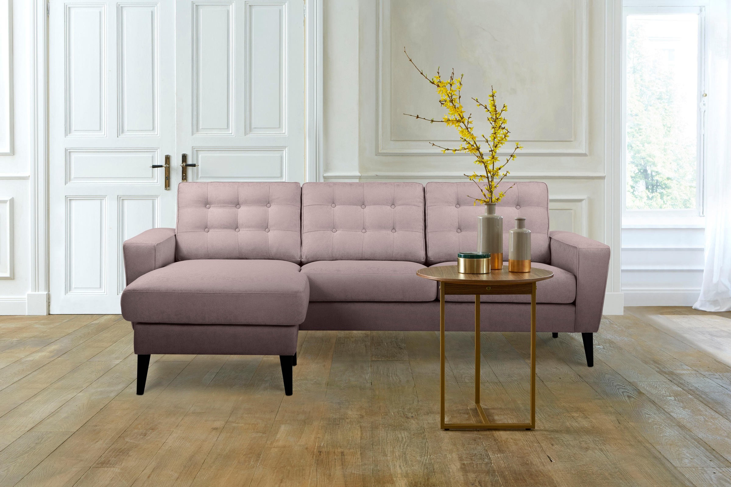 Leonique Ecksofa »Tivoli«, auch in Samt-Optik