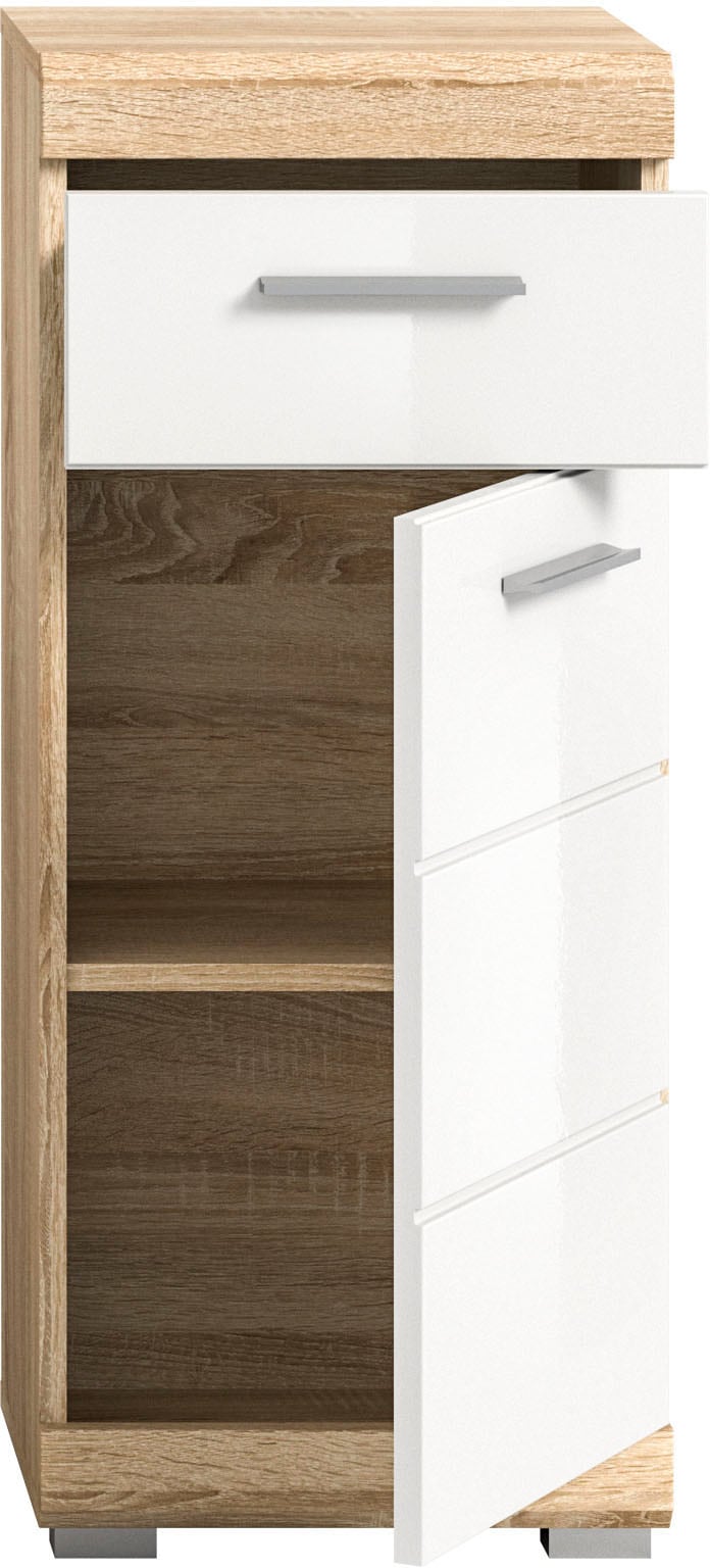 INOSIGN Unterschrank »Siena, Breite 37cm, 1 Tür, 1 Schubkasten, 2 Fächer, MDF-Front«, (1 St.), in verschiedenen Farben erhältlich, Badmöbel, Badschrank, Kommode, Bad