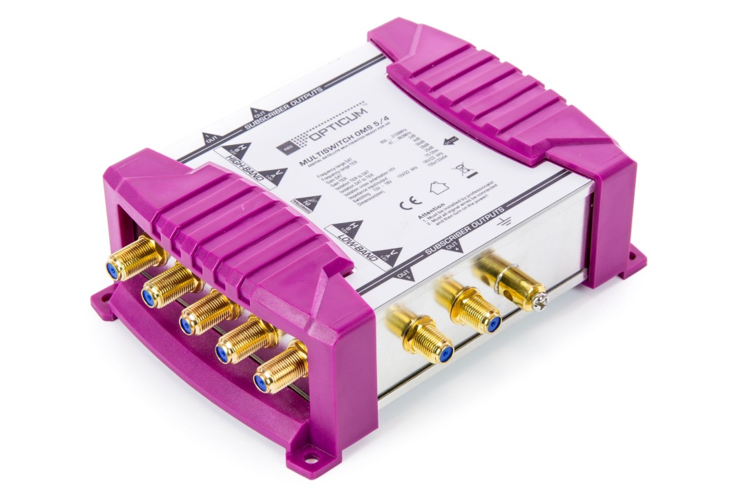 SAT-Verteiler, »Multischalter OMS 5/4P«