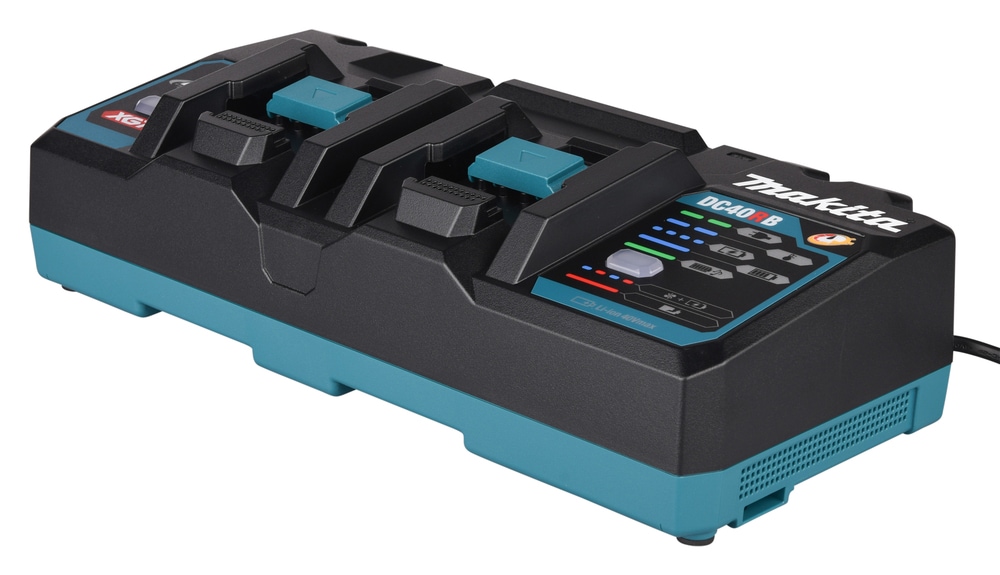 Makita Schnelllade-Gerät »DC40RB Doppel«, für zwei 40V max. XGT-Akkus