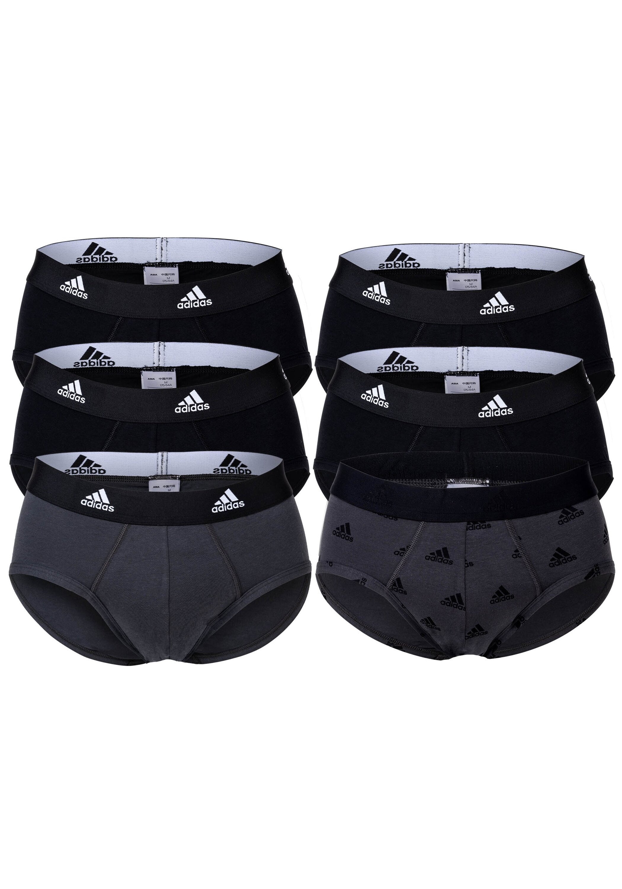 Slip »Slip adidas Herren Slip Active Flex Cotton 6er Pack 6er Pack«